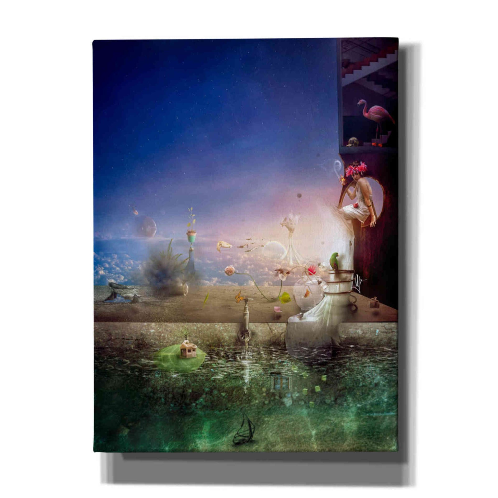 Cortesi Home 'Hidden Place' by Mario Sanchez Nevado, Canvas Wall Art,Size A Portrait