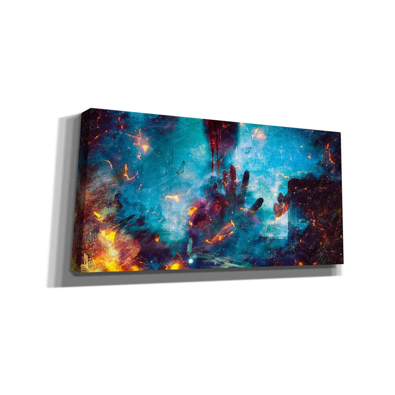 Cortesi Home 'Between Life & Death' by Mario Sanchez Nevado, Canvas Wall Art,Size 2 Landscape