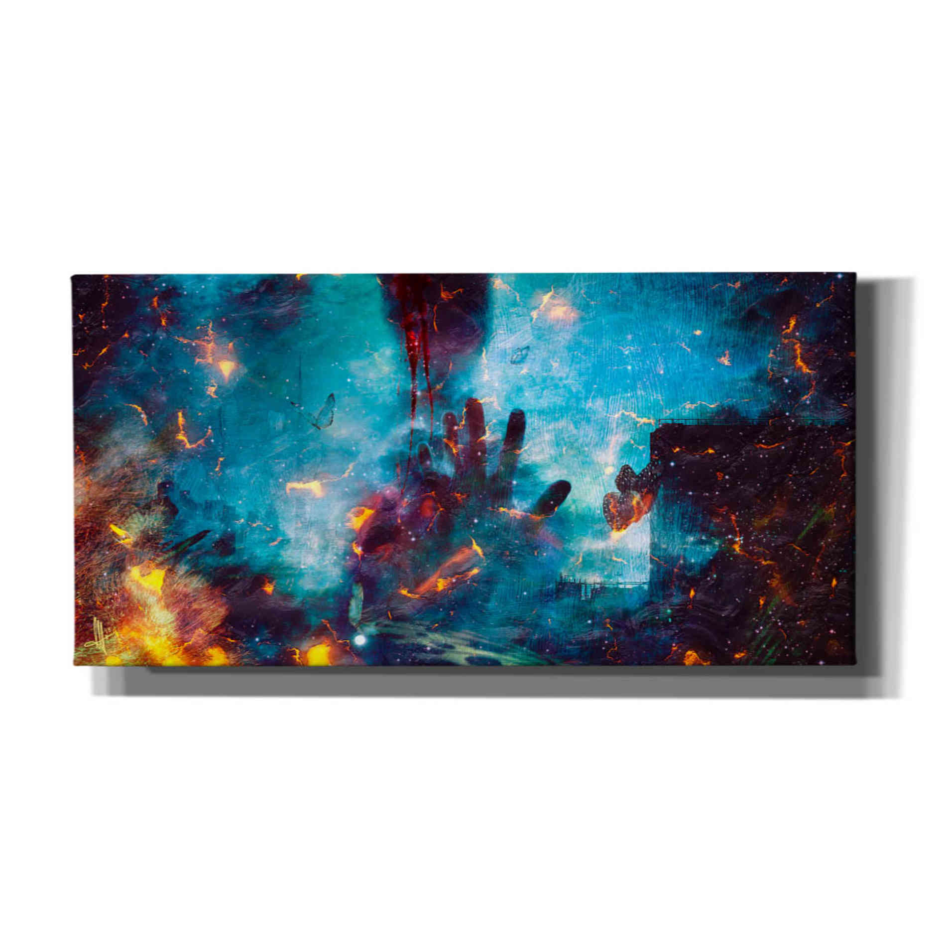 Cortesi Home 'Between Life & Death' by Mario Sanchez Nevado, Canvas Wall Art,Size 2 Landscape