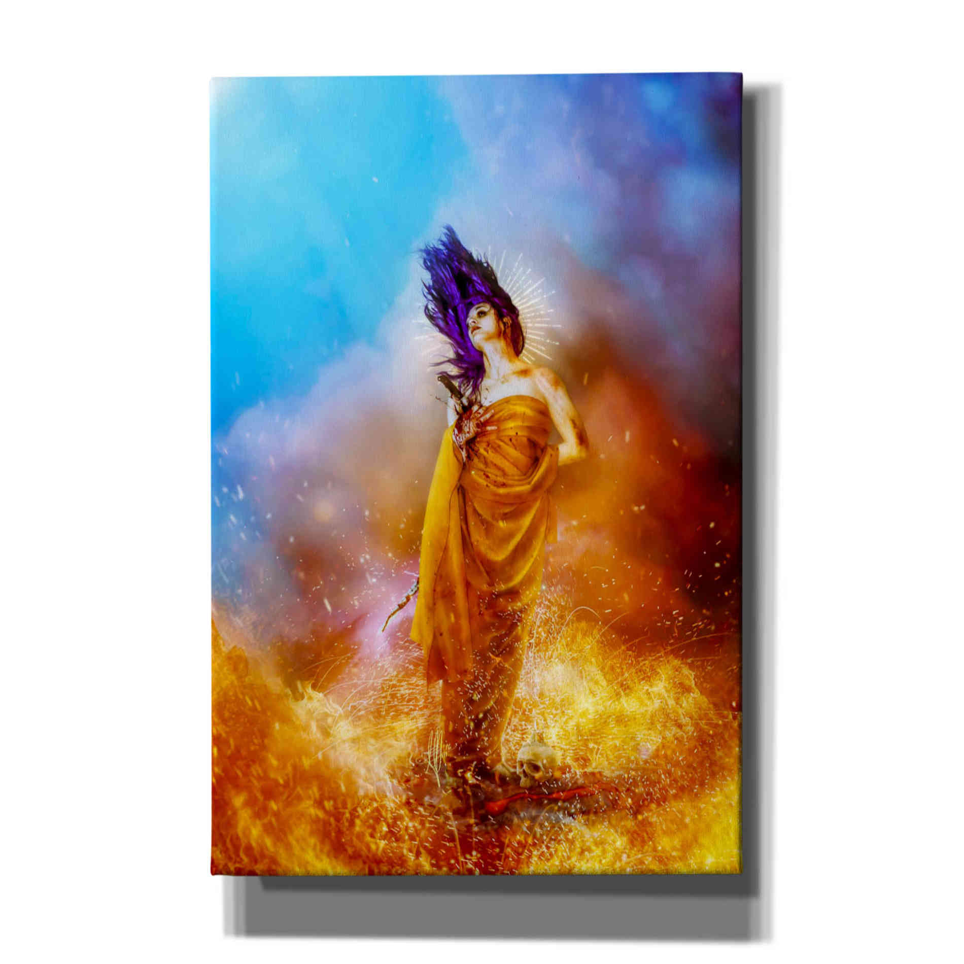 Cortesi Home 'Plus Ultra' by Mario Sanchez Nevado, Canvas Wall Art,Size A Portrait