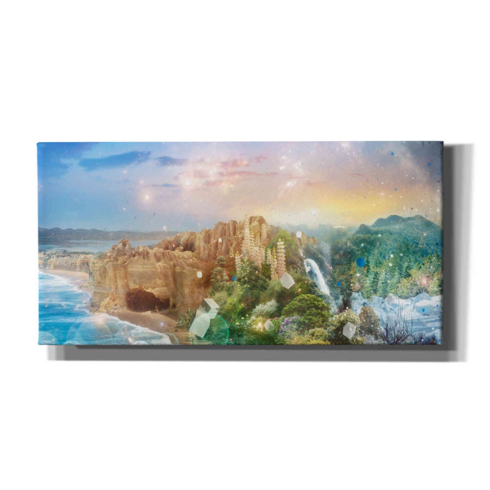 Cortesi Home 'Press Start Part 1' by Mario Sanchez Nevado, Canvas Wall Art,Size 2 Landscape