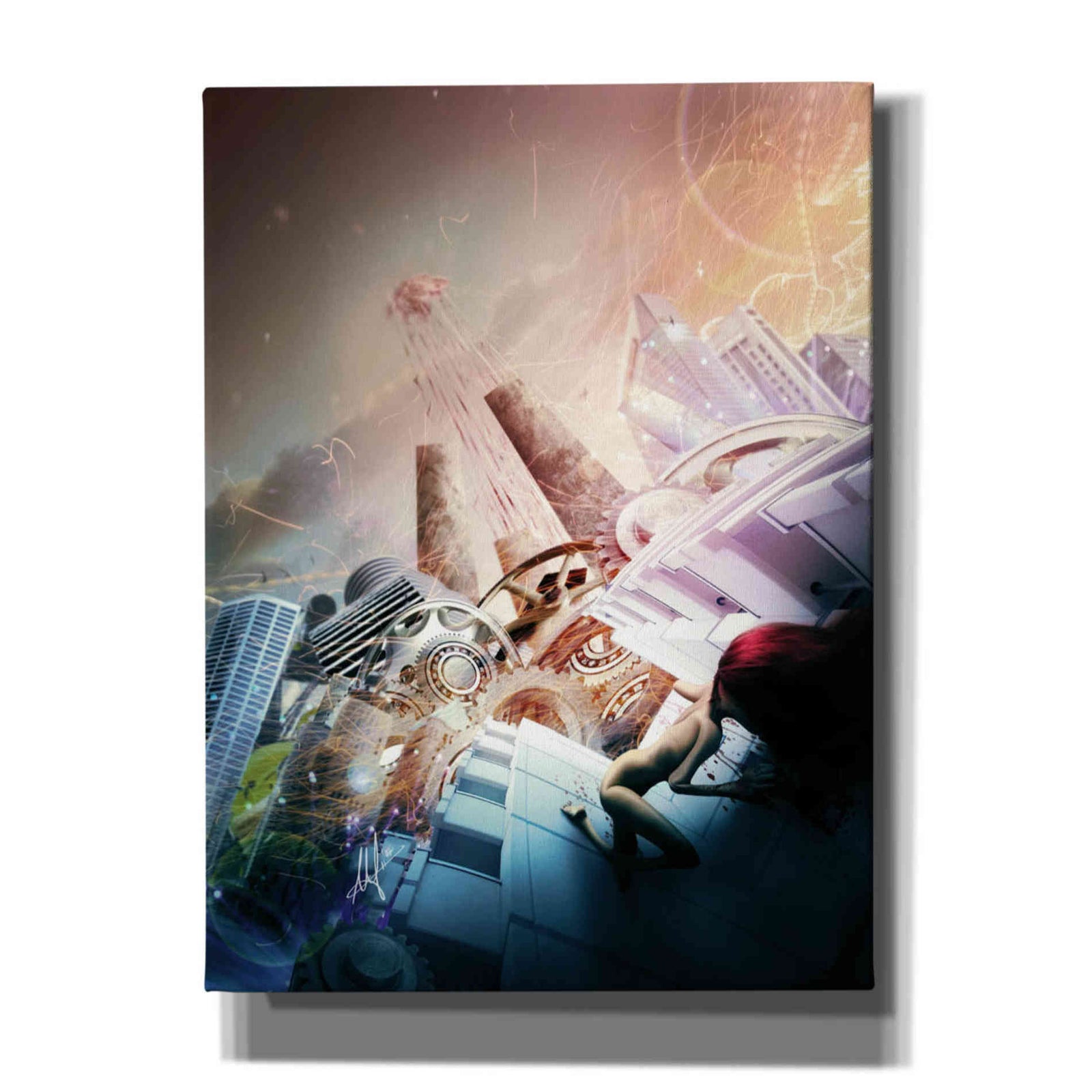 Cortesi Home 'Runaway' by Mario Sanchez Nevado, Canvas Wall Art,Size A Portrait