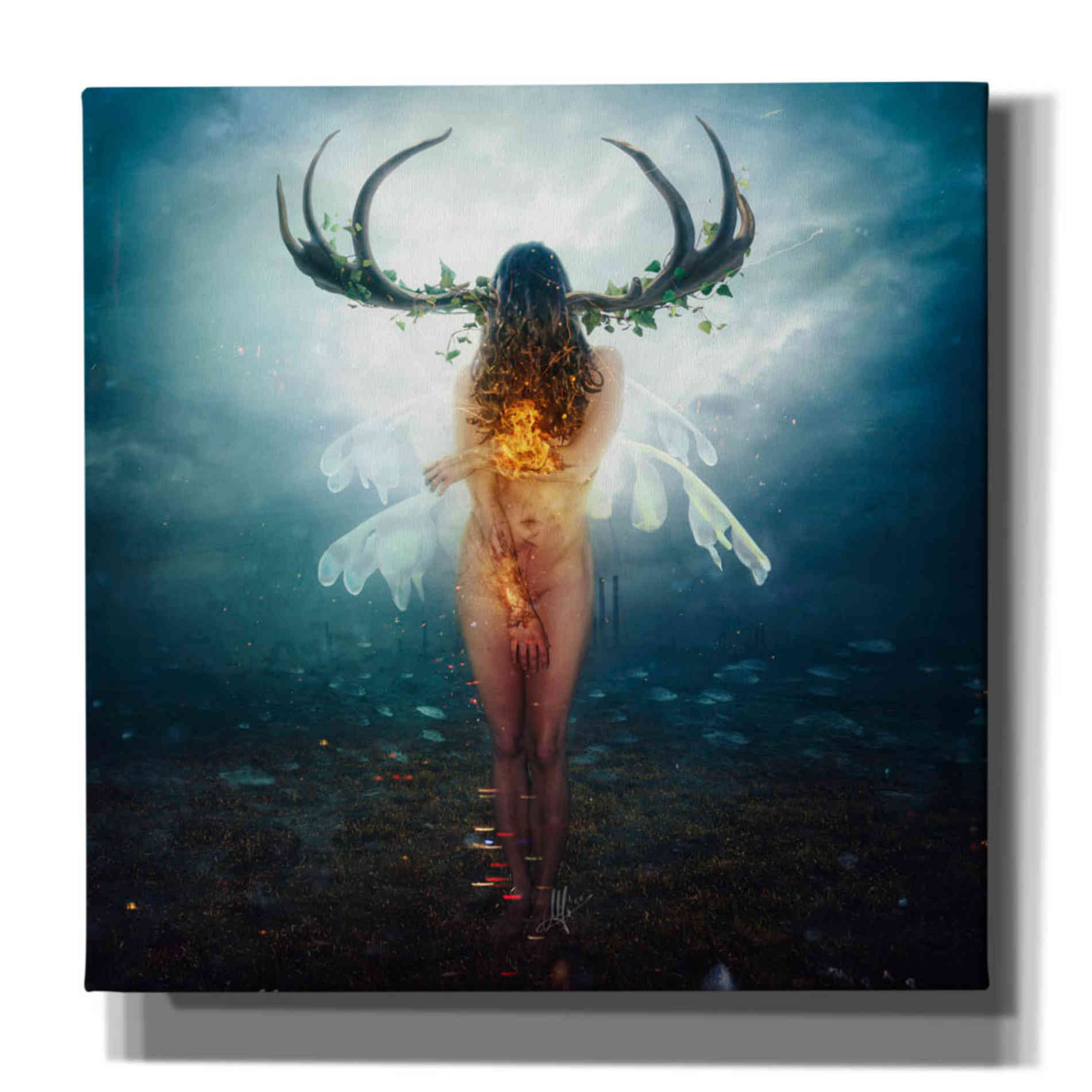 Cortesi Home 'Shelter' by Mario Sanchez Nevado, Canvas Wall Art,Size 1 Square