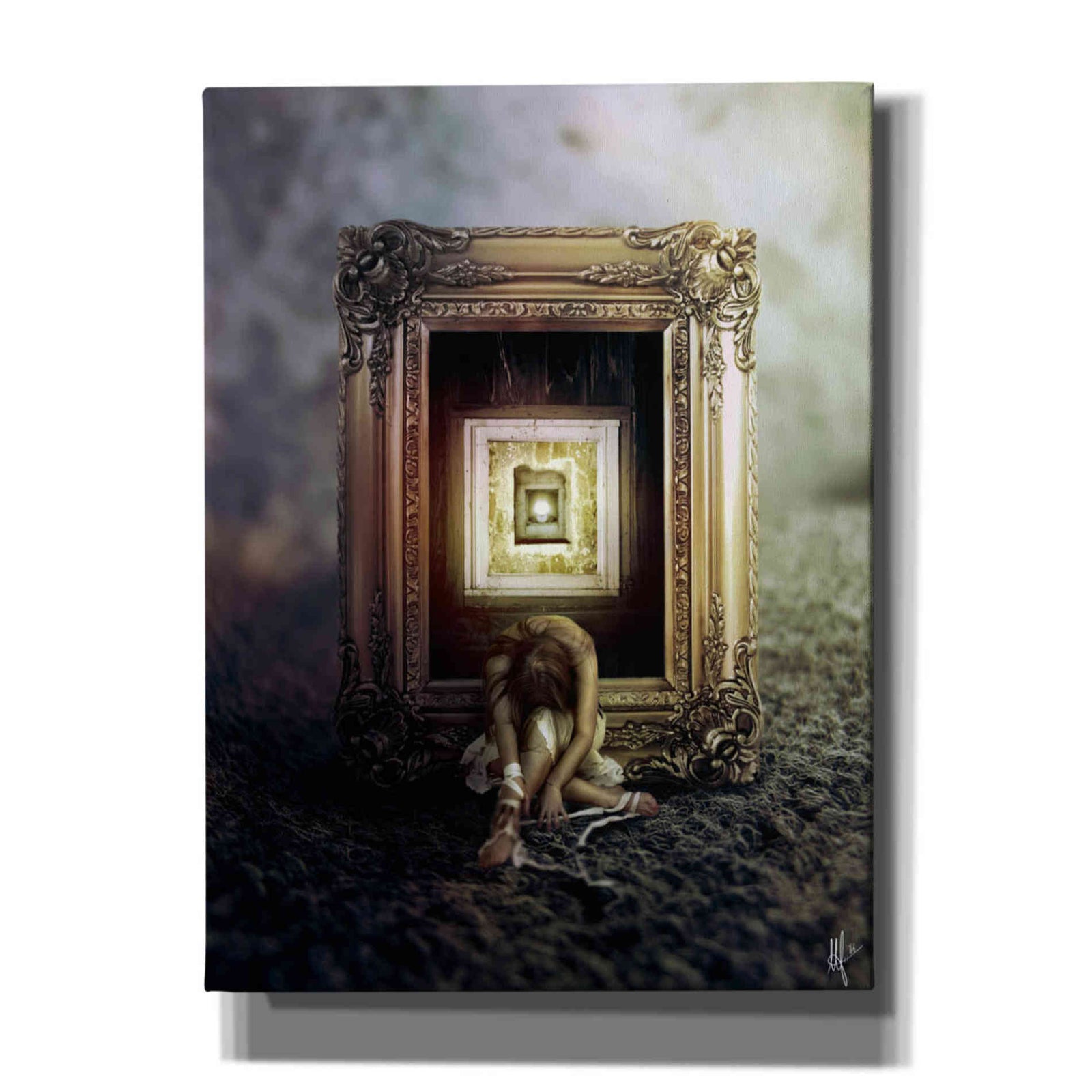 Cortesi Home 'Shrink' by Mario Sanchez Nevado, Canvas Wall Art,Size A Portrait