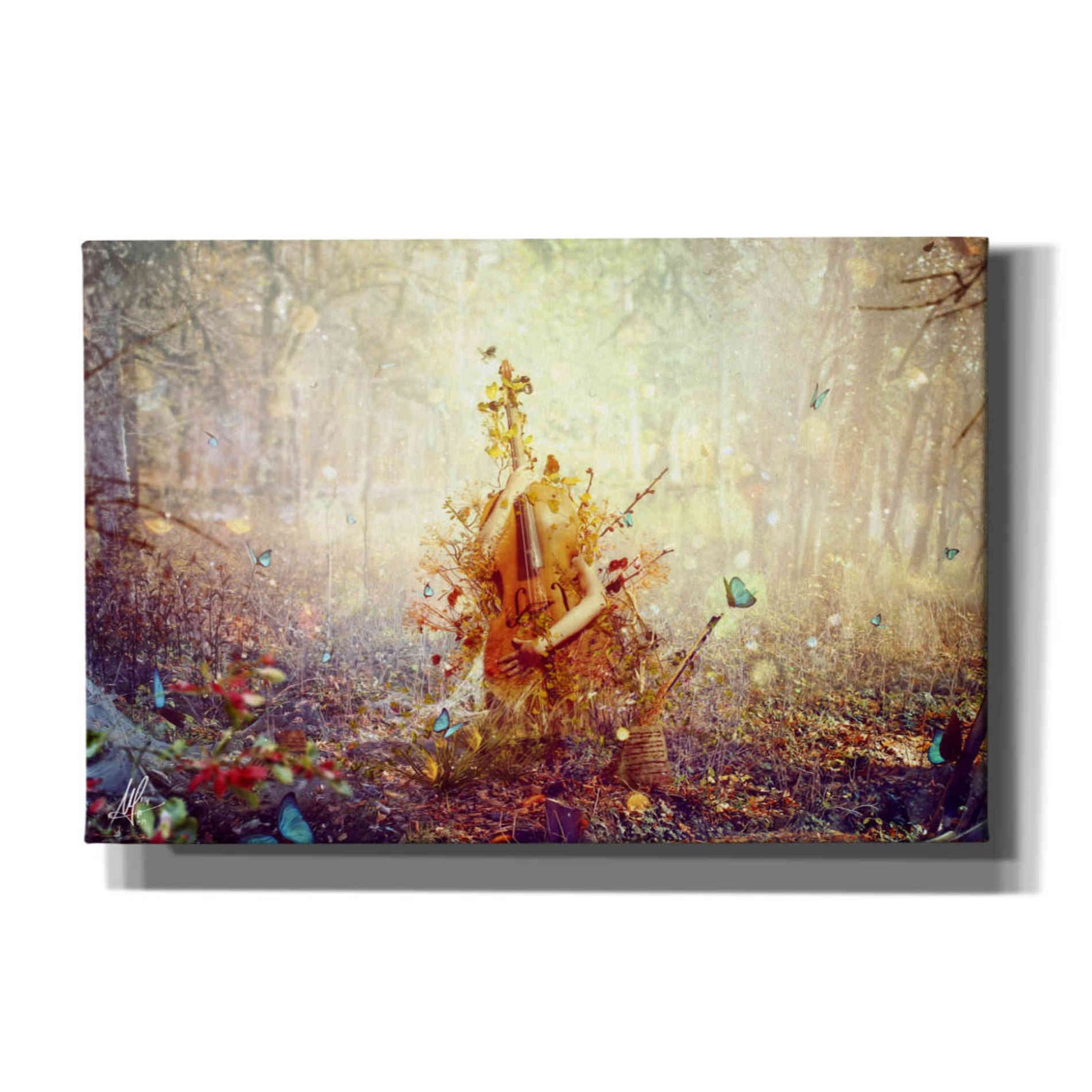 Cortesi Home 'Silence' by Mario Sanchez Nevado, Canvas Wall Art,Size A Landscape