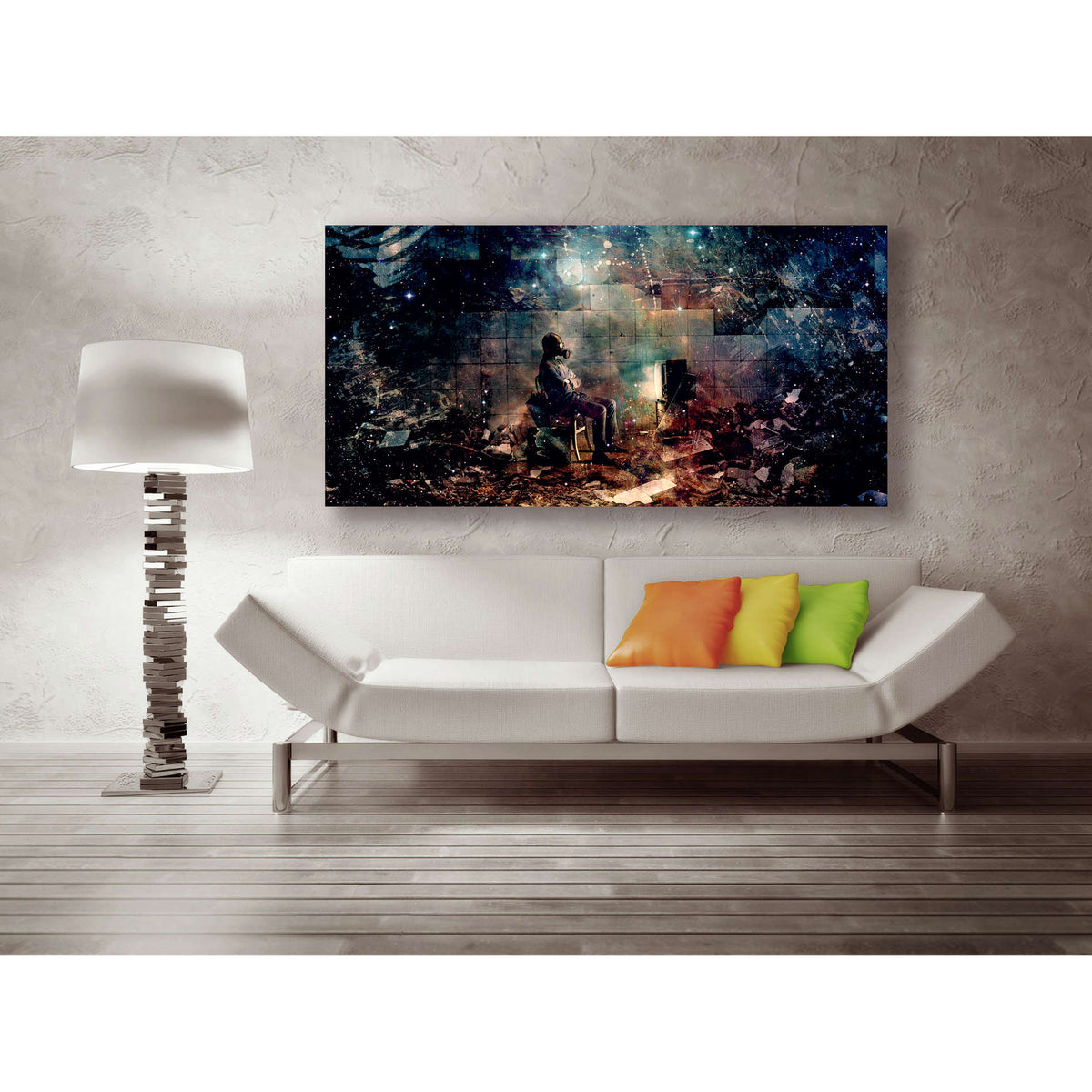 Cortesi Home &#39;The Noble Lie&#39; by Mario Sanchez Nevado, Canvas Wall Art,Size 2 Landscape