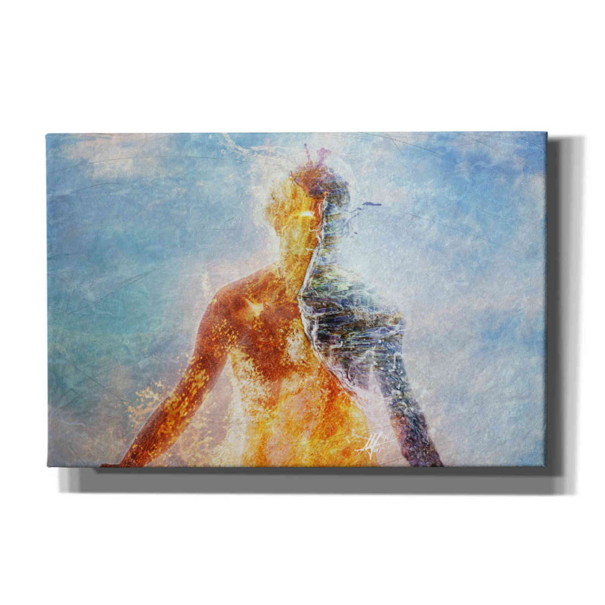 Cortesi Home &#39;Two Worlds&#39; by Mario Sanchez Nevado, Canvas Wall Art,Size A Landscape