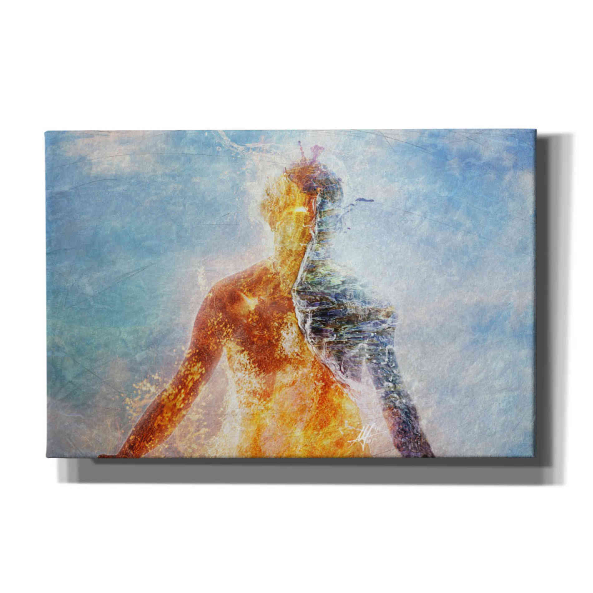 Cortesi Home 'Two Worlds' by Mario Sanchez Nevado, Canvas Wall Art,Size A Landscape