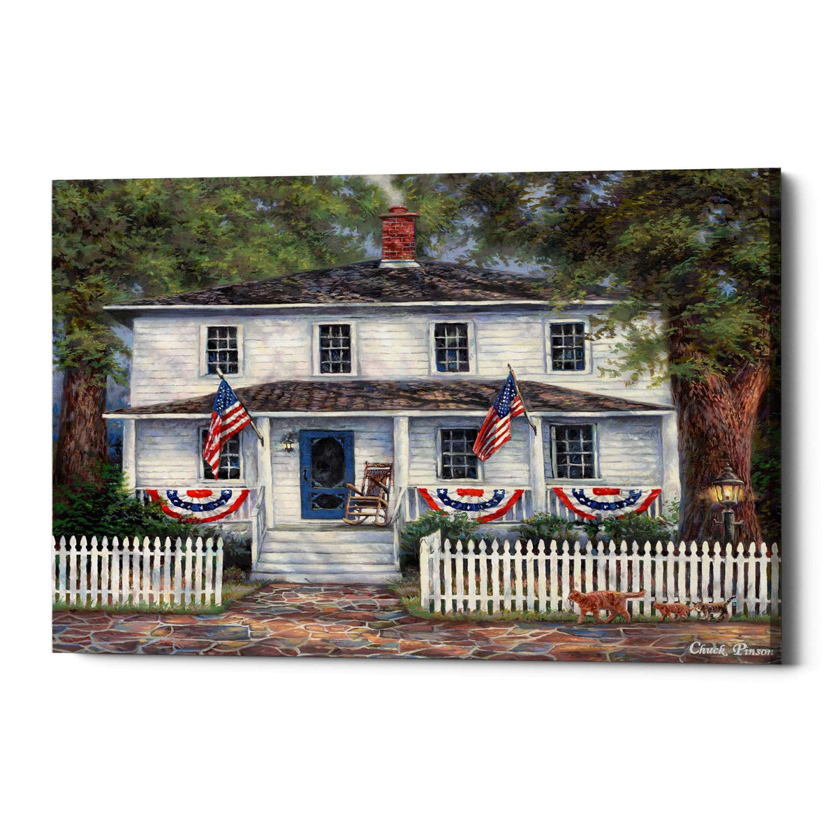 Cortesi Home &#39;American Roots&#39; by Chuck Pinson, Canvas Wall Art