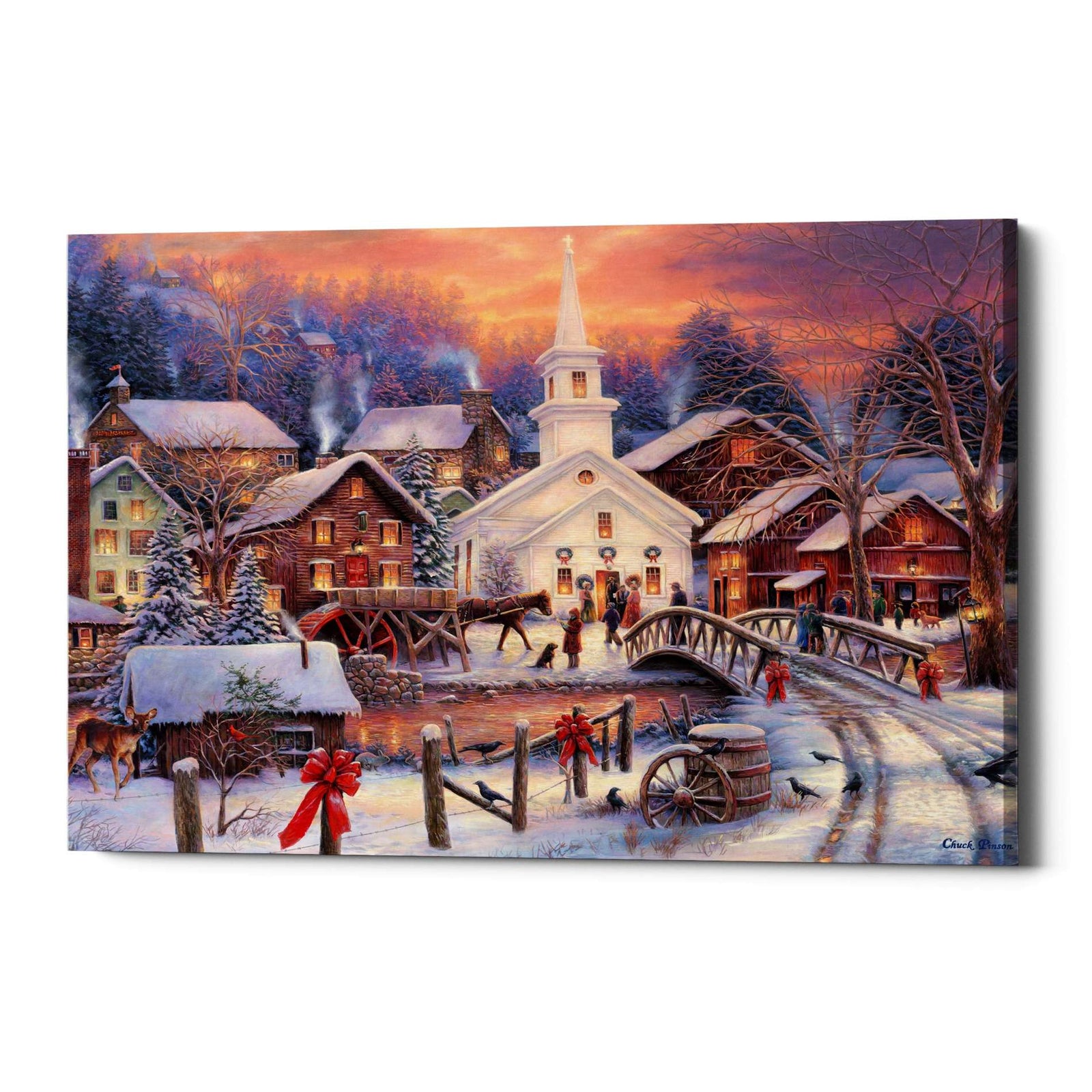 Cortesi Home 'Hope Runs Deep' by Chuck Pinson, Canvas Wall Art