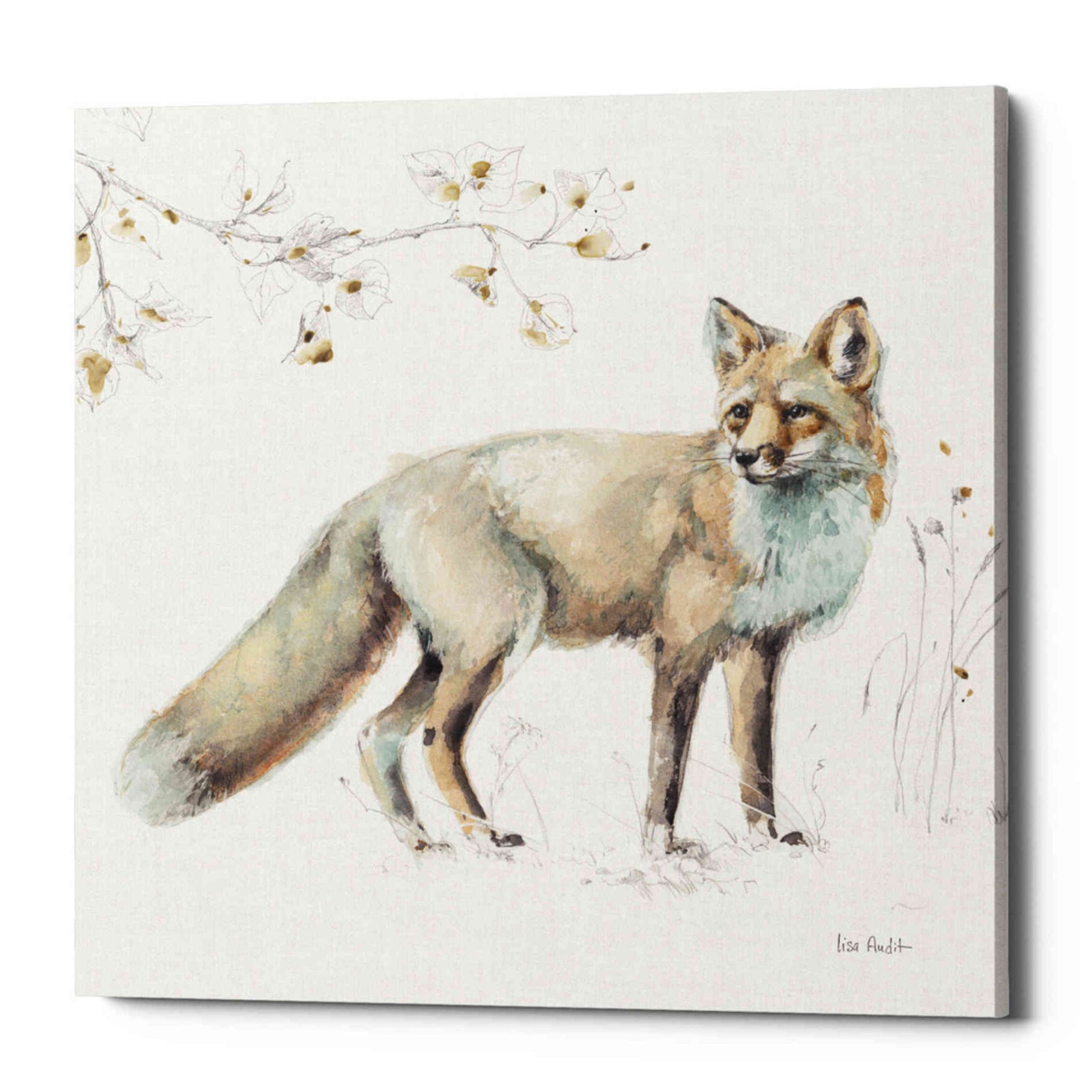 Epic Graffiti 'Woodland Walk XI' by Lisa Audit, Canvas Wall Art,