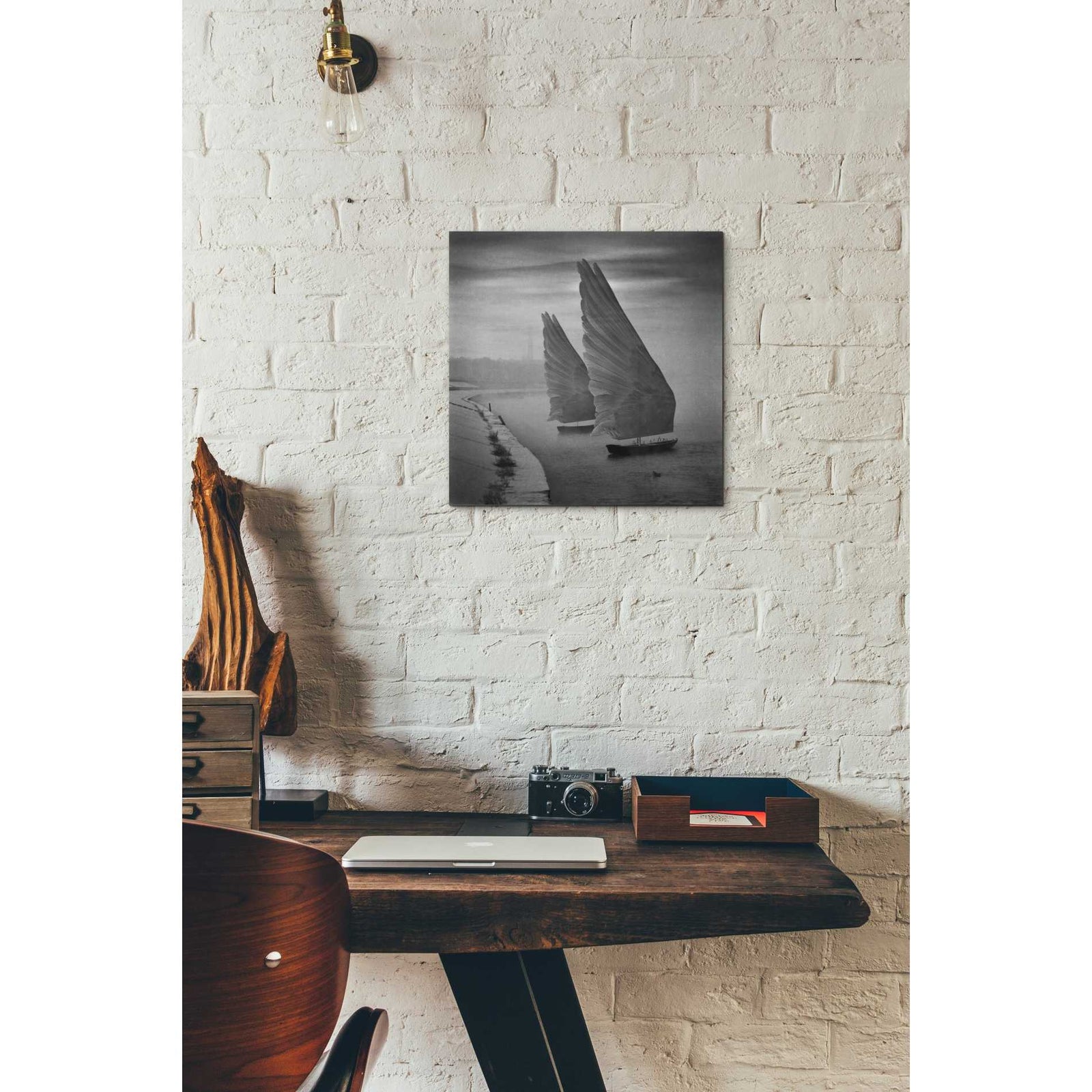 Epic Graffiti 'Wings of Imagination' by Dariusz Klimczak, Canvas Wall Art