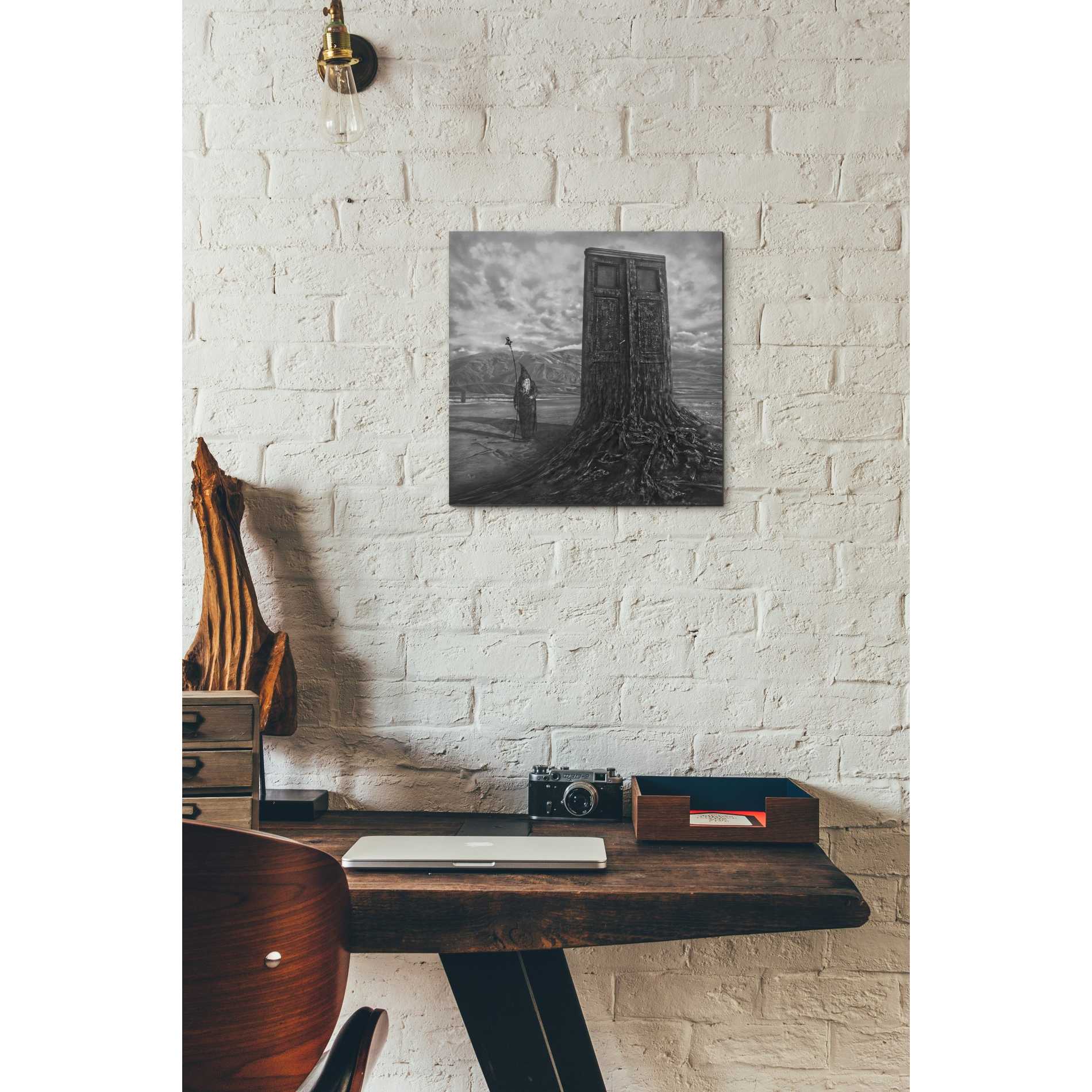 Epic Graffiti 'Doorway' by Dariusz Klimczak, Canvas Wall Art