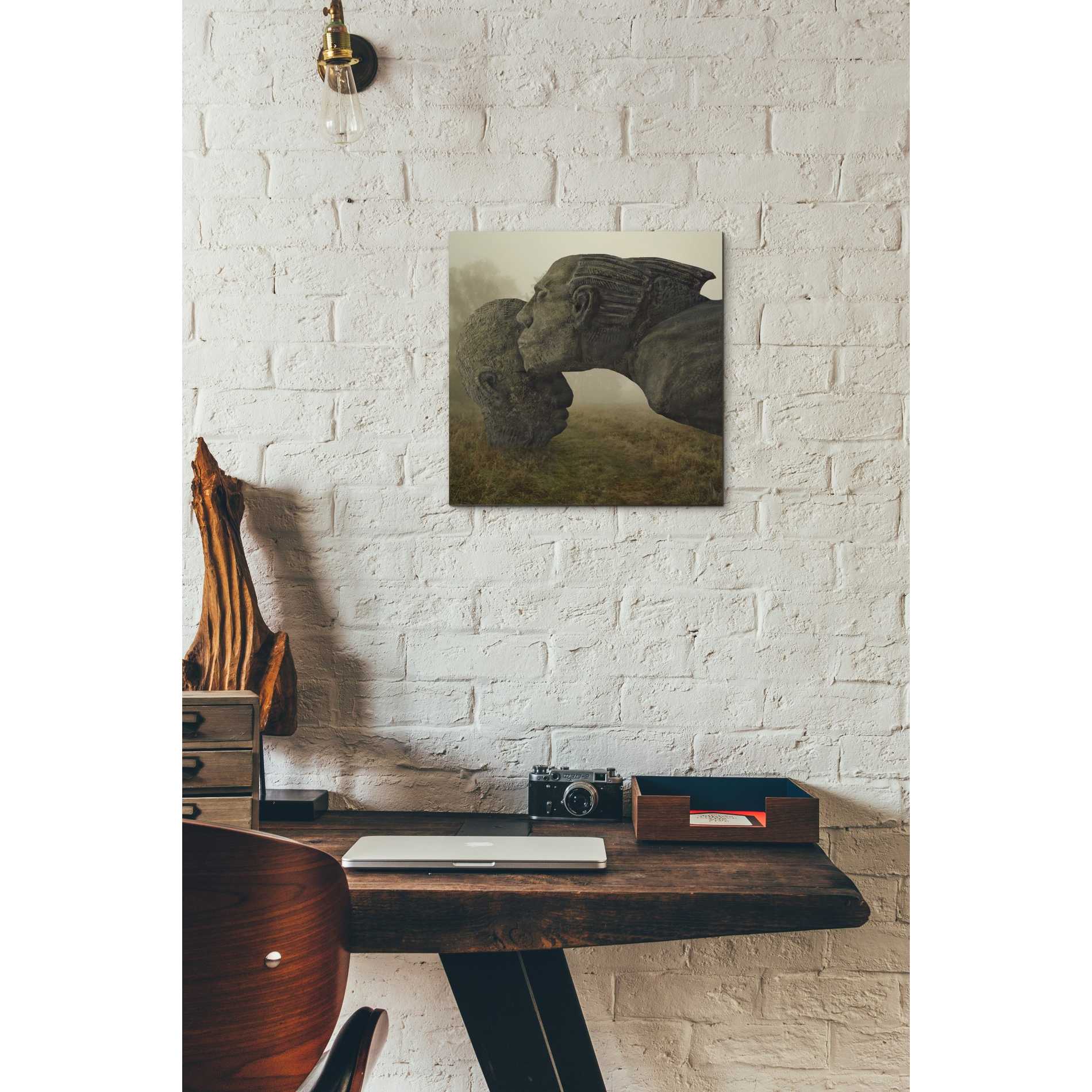 Epic Graffiti 'Mother's Kiss' by Dariusz Klimczak, Canvas Wall Art