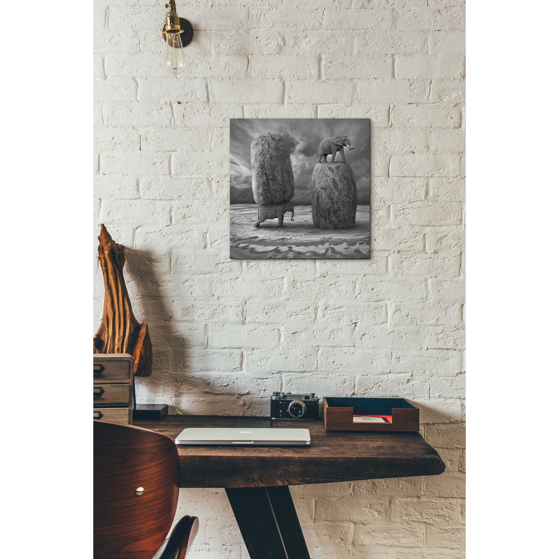 Epic Graffiti 'Relativity' by Dariusz Klimczak, Canvas Wall Art