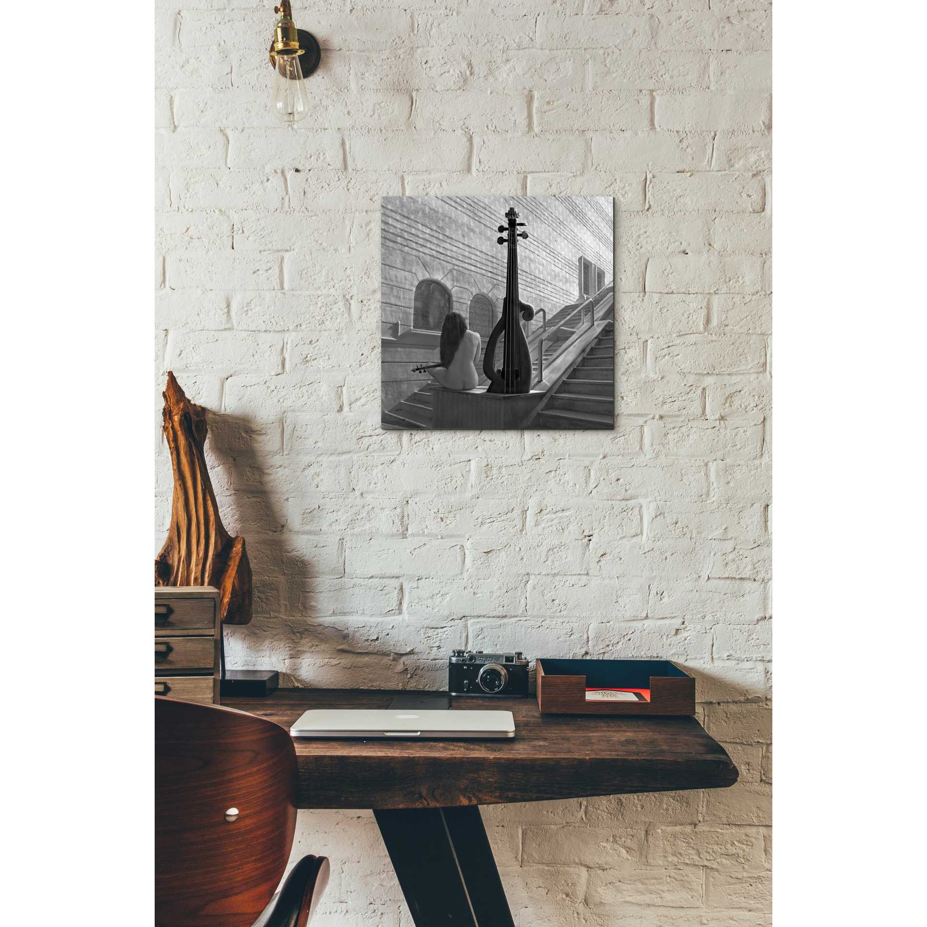 Epic Graffiti 'Violinist' by Dariusz Klimczak, Canvas Wall Art