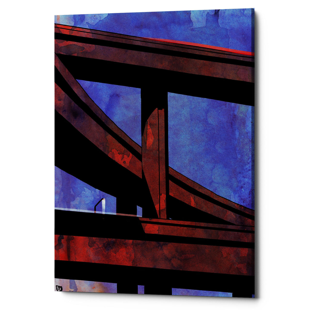 Epic Graffiti &quot;Cars 8&quot; by Giuseppe Cristiano, Giclee Canvas Wall Art, 12&quot;x18&quot;