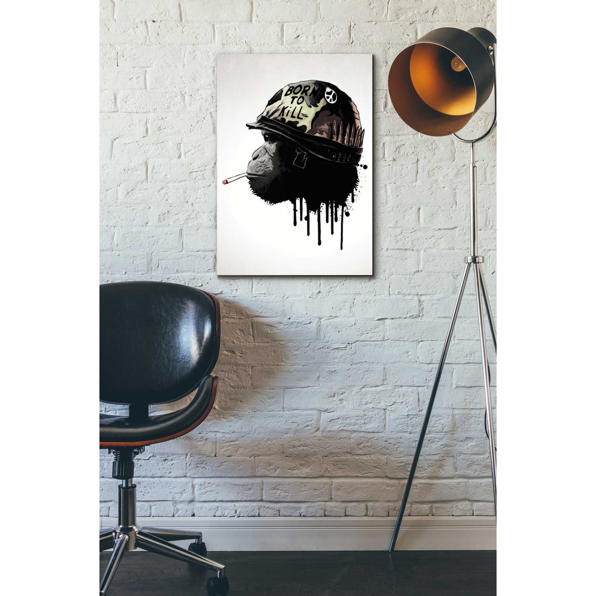 Cortesi Home &quot;Born to Kill&quot; by Nicklas Gustafsson, Giclee Canvas Wall Art