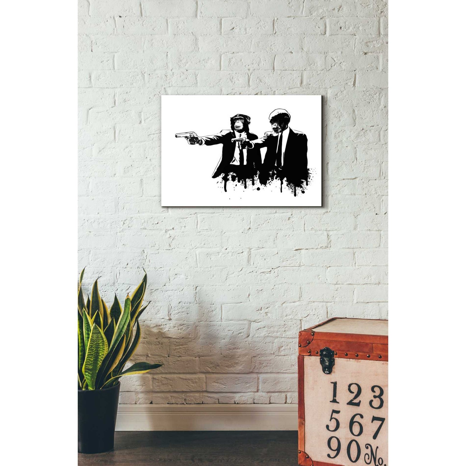 Cortesi Home "Divine Monkey Intervention" by Nicklas Gustafsson, Giclee Canvas Wall Art