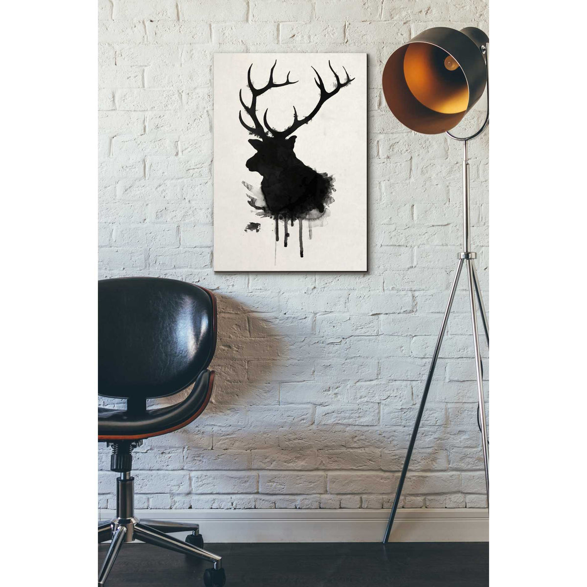 Cortesi Home &#39;Elk&#39; by Nicklas Gustafsson, Canvas Wall Art,18 x 26