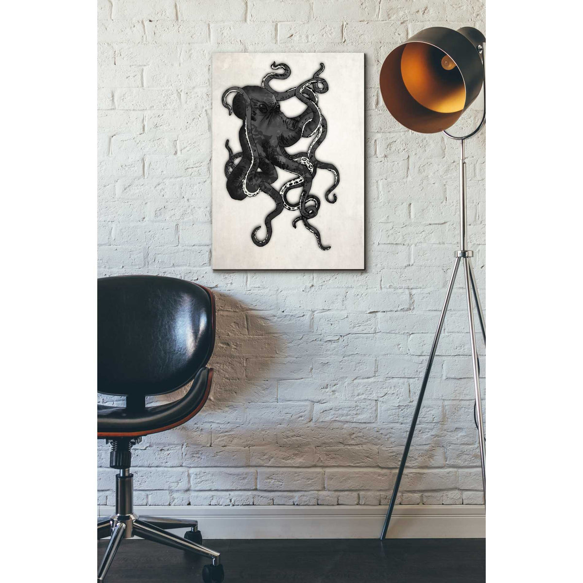 Cortesi Home &#39;Octopus&#39; by Nicklas Gustafsson, Canvas Wall Art,18 x 26