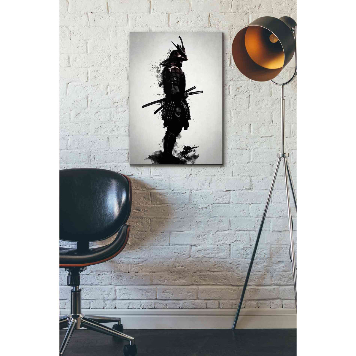 Cortesi Home &#39;Armored Samurai&#39; by Nicklas Gustafsson, Canvas Wall Art,18 x 26