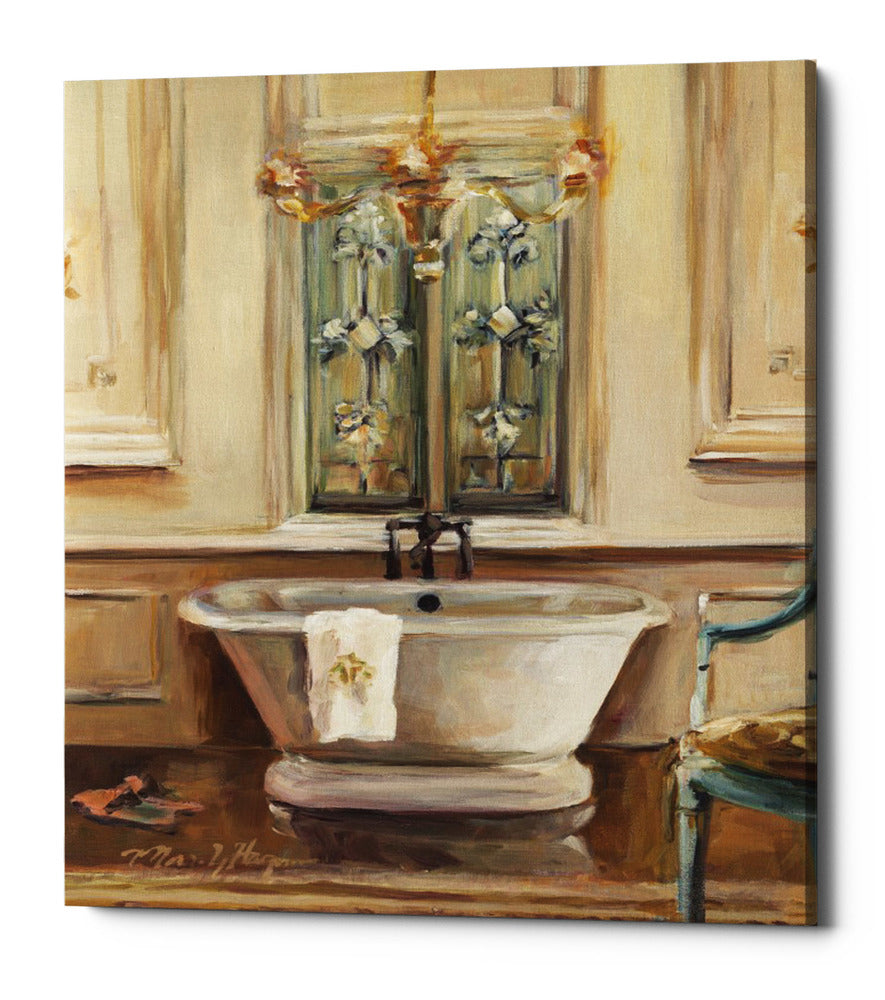 Epic Graffiti &quot;Classical Bath III&quot; by Marilyn Hageman, Giclee Canvas Wall Art, 20&quot;x24&quot;