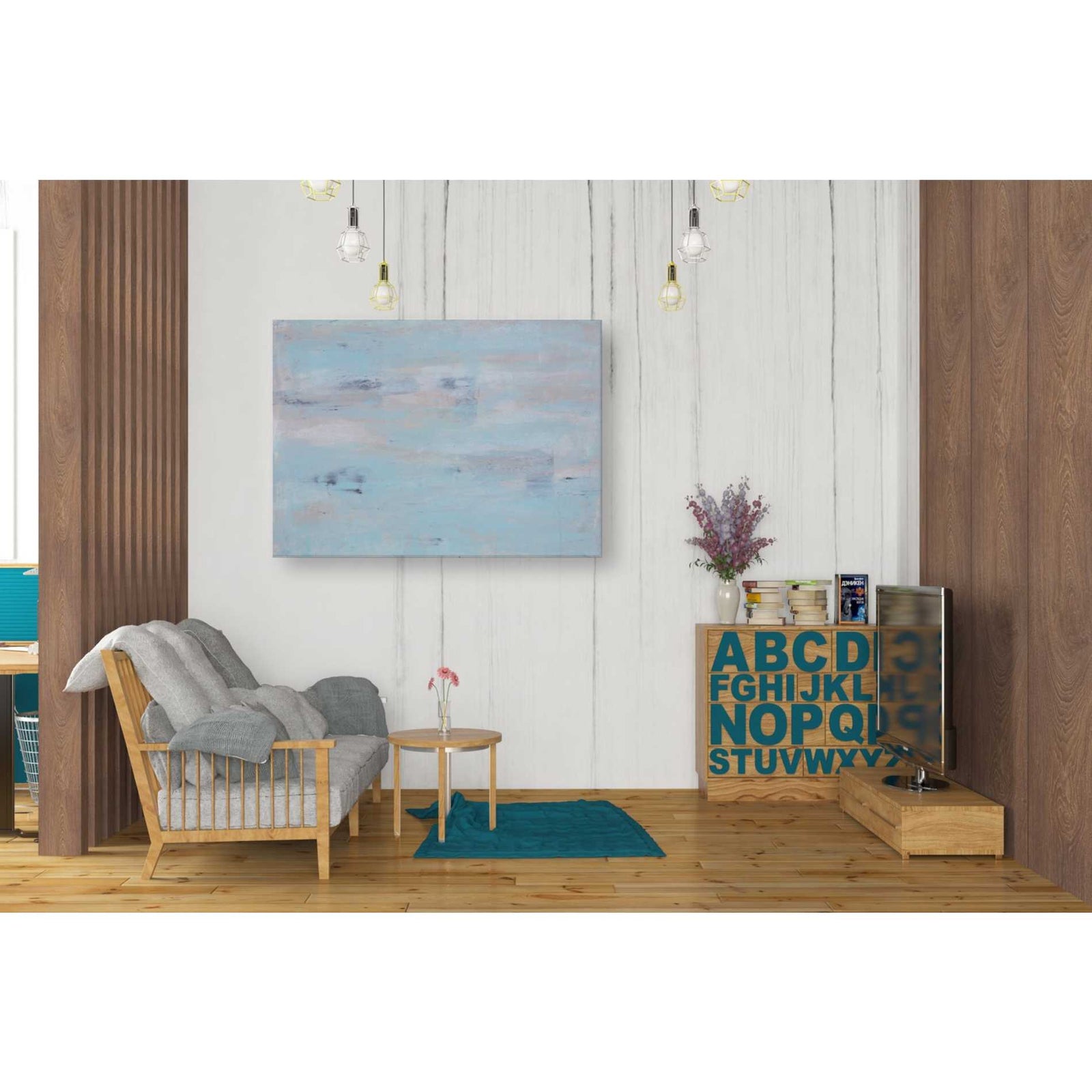 Epic Graffiti 'Through The Mist' Giclee Canvas Wall Art