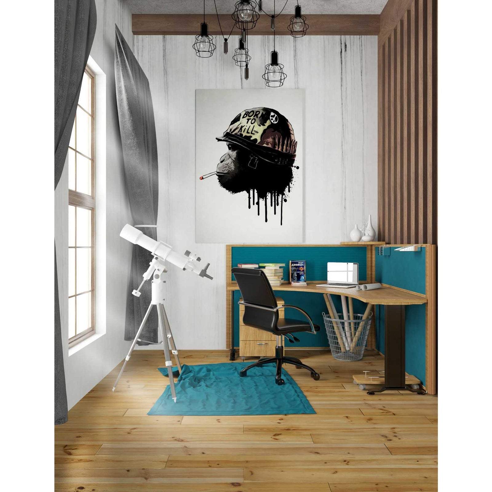 Cortesi Home "Born to Kill" by Nicklas Gustafsson, Giclee Canvas Wall Art