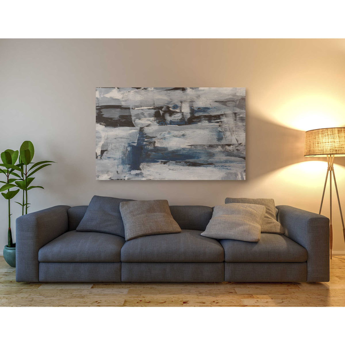 Epic Graffiti &quot;Midnight Ice&quot; Giclee Canvas Wall Art