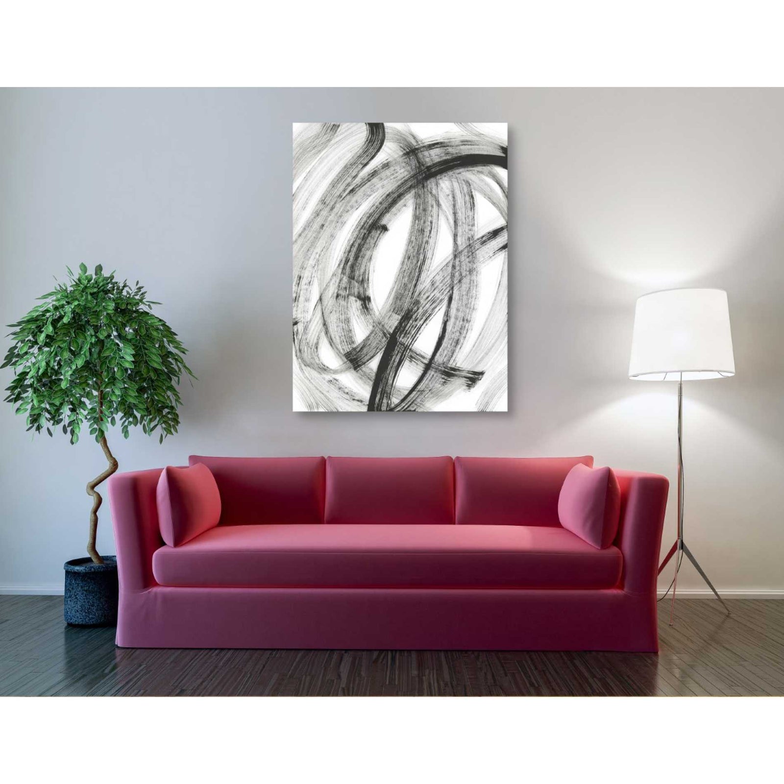 Epic Graffiti 'Going in Circles' Giclee Canvas Wall Art