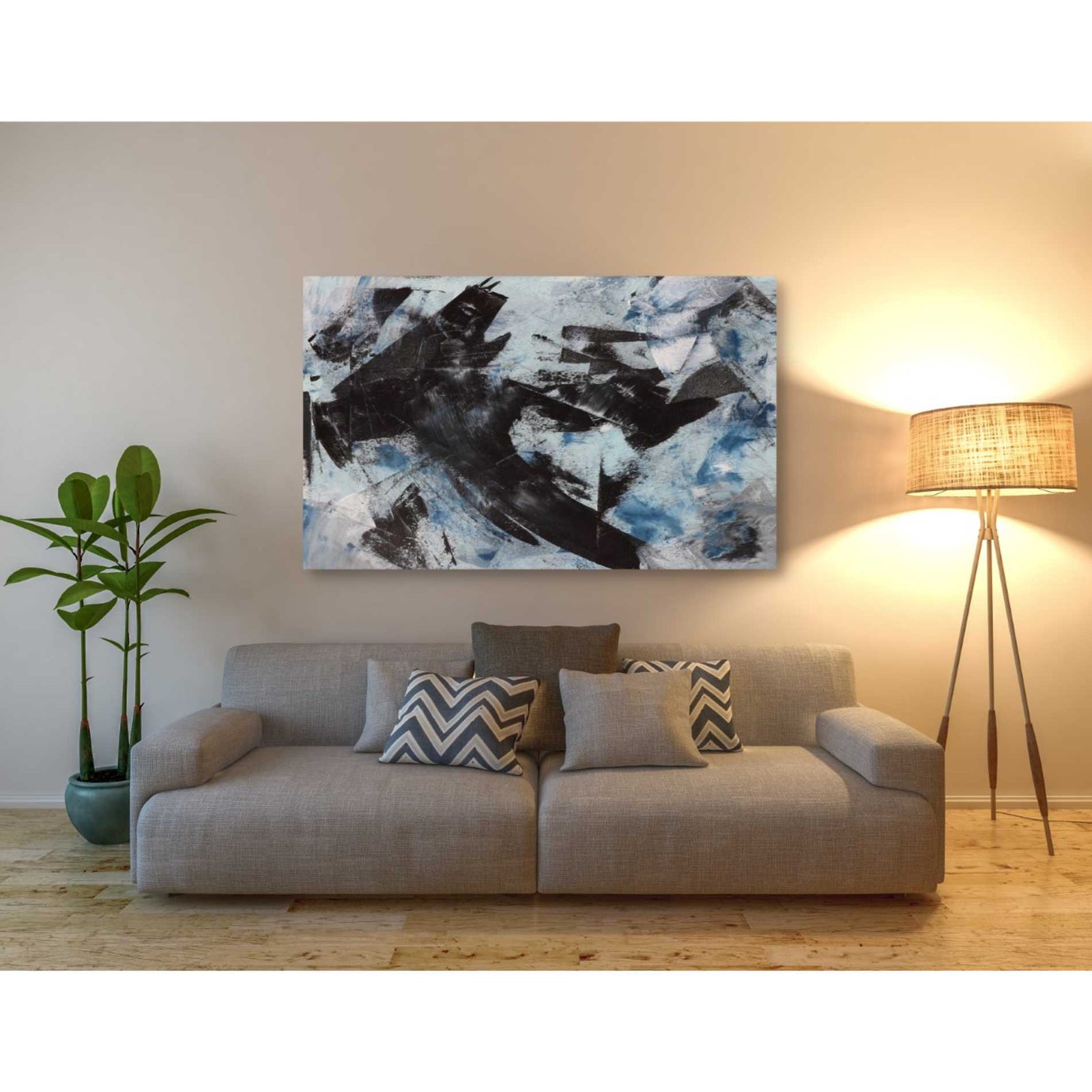 Epic Graffiti 'Raven' Giclee Canvas Wall Art