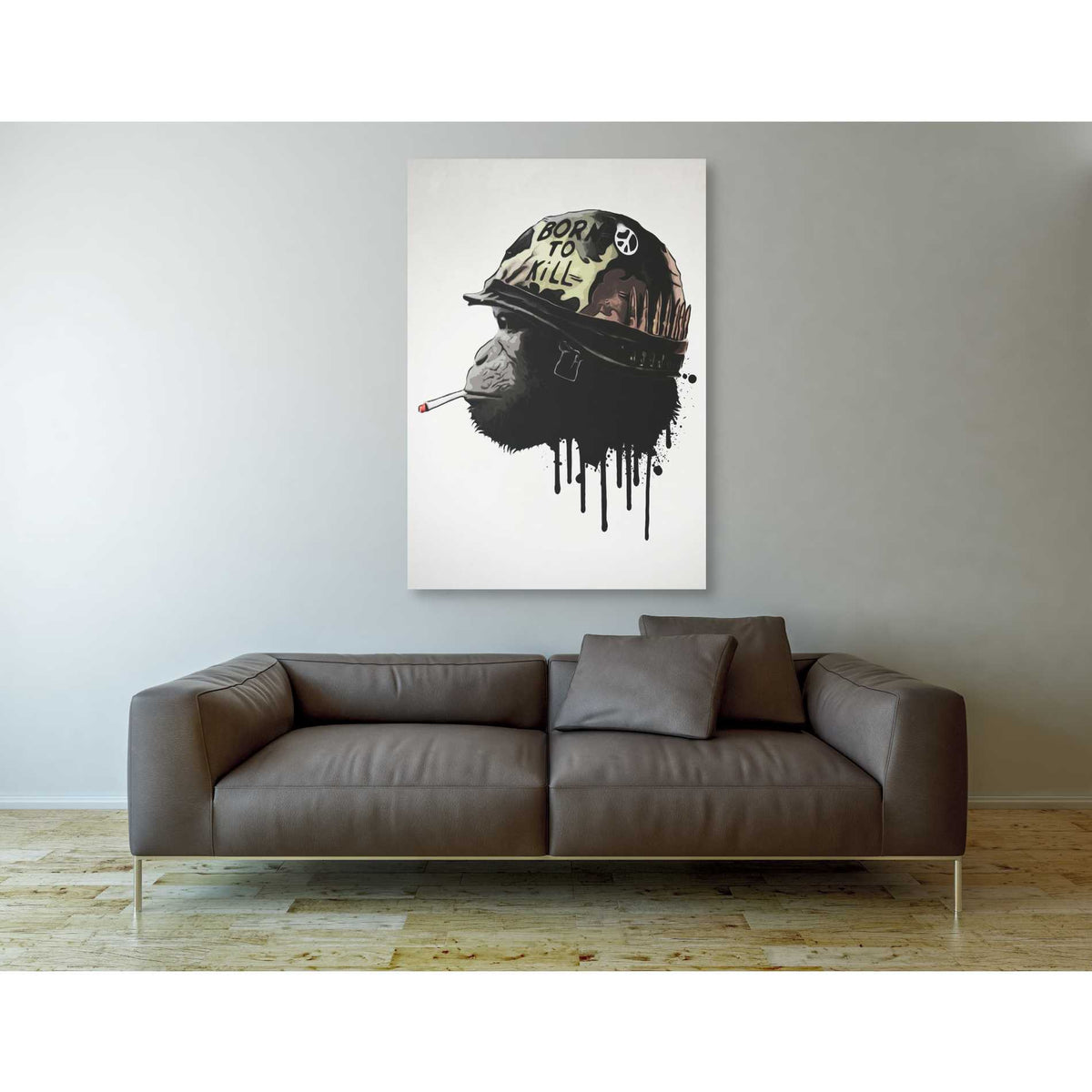 Cortesi Home &quot;Born to Kill&quot; by Nicklas Gustafsson, Giclee Canvas Wall Art