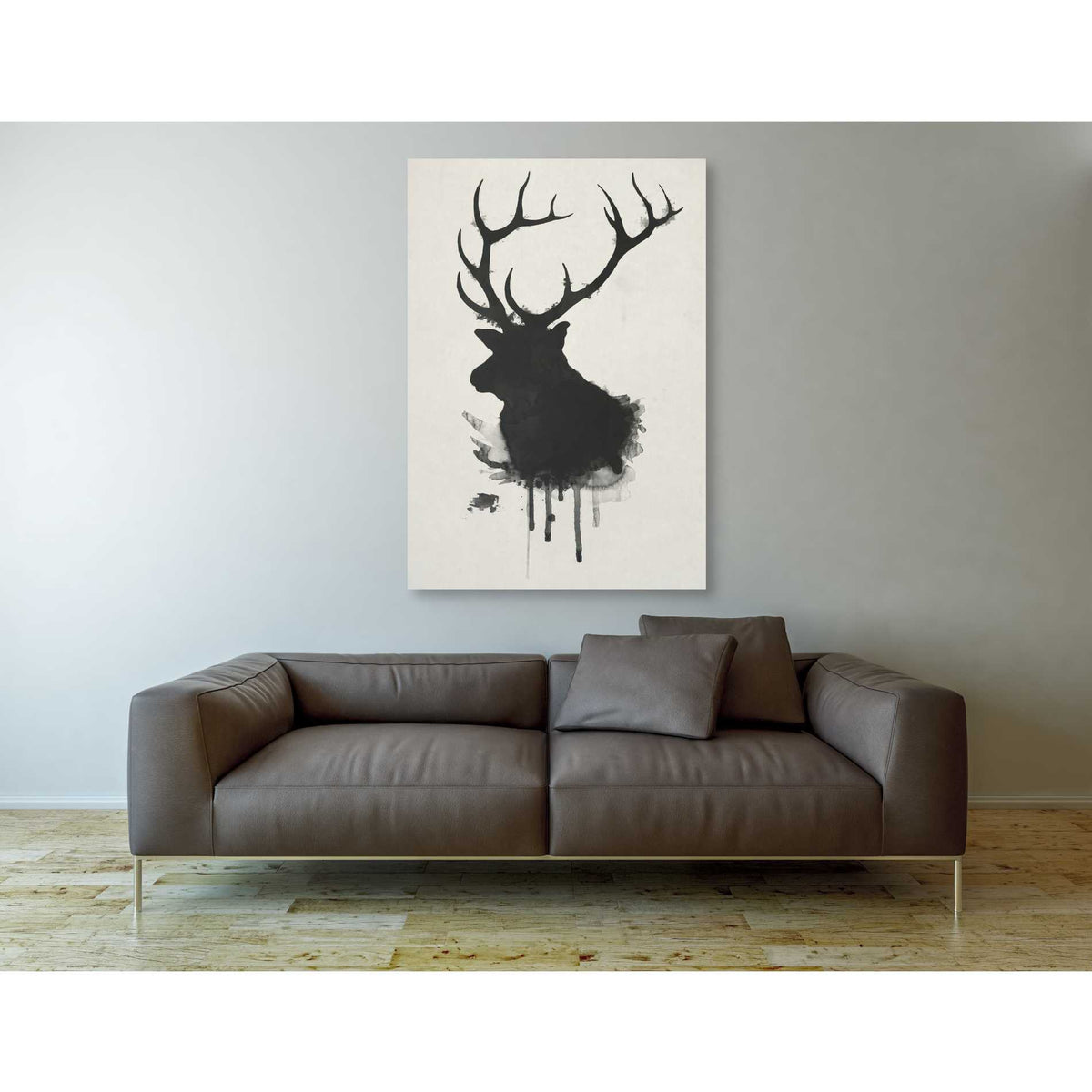 Cortesi Home &#39;Elk&#39; by Nicklas Gustafsson, Canvas Wall Art,40 x 60