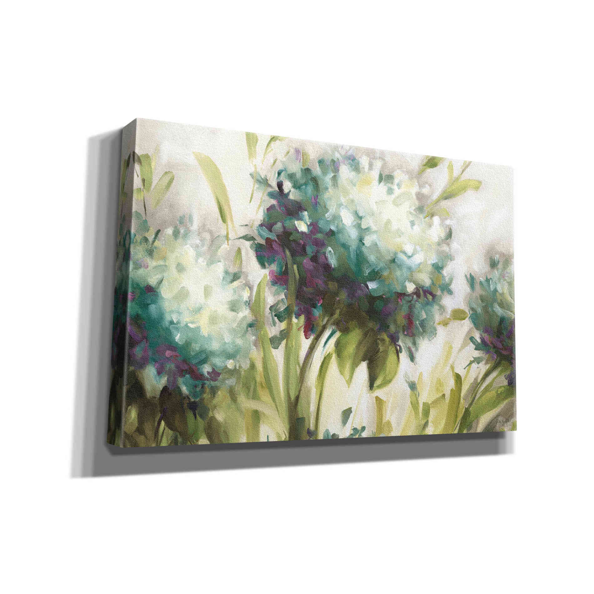 Epic Graffiti 'Hydrangea Field' by Lisa Audit, Canvas Wall Art