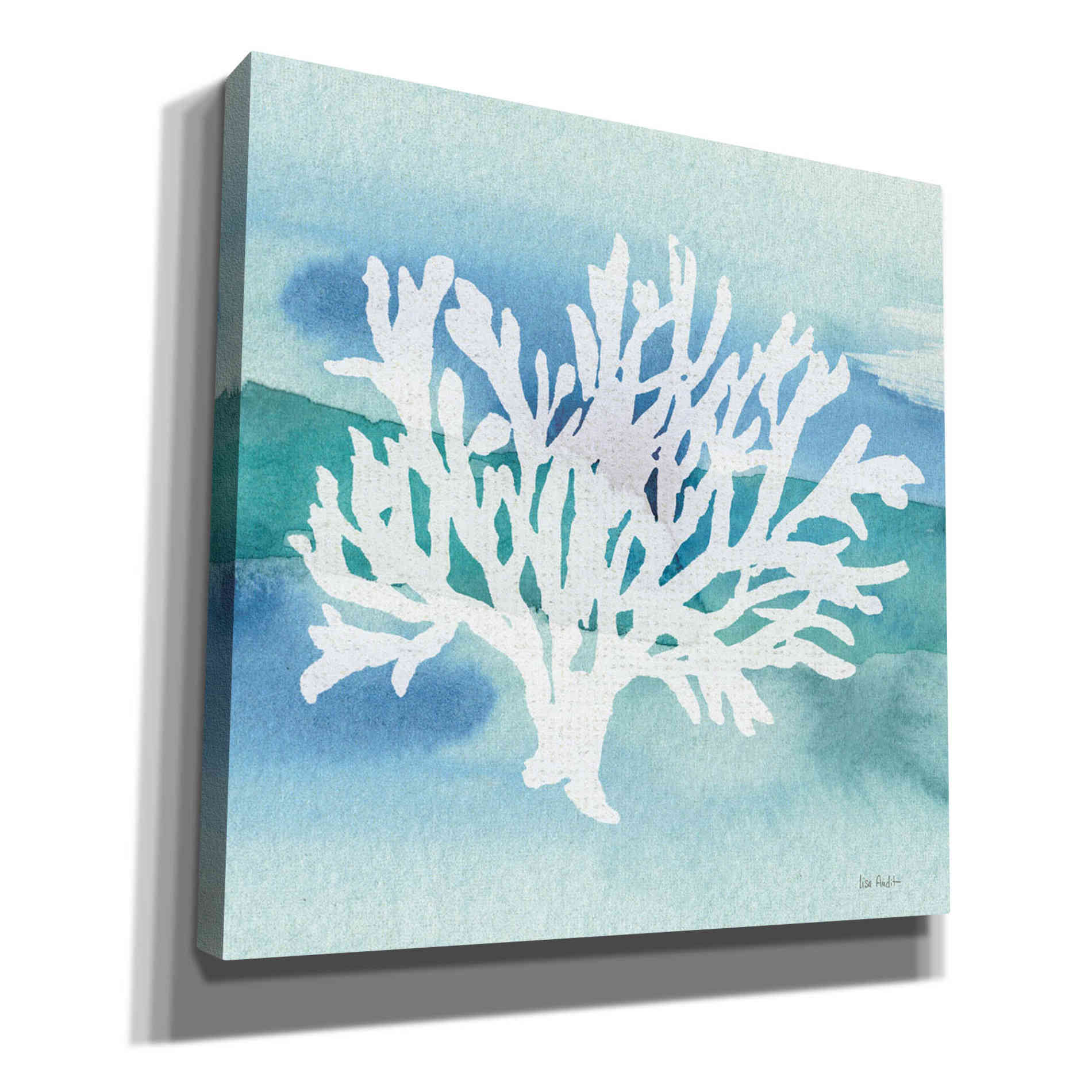 Epic Graffiti 'Sea Life Coral II' by Lisa Audit, Canvas Wall Art