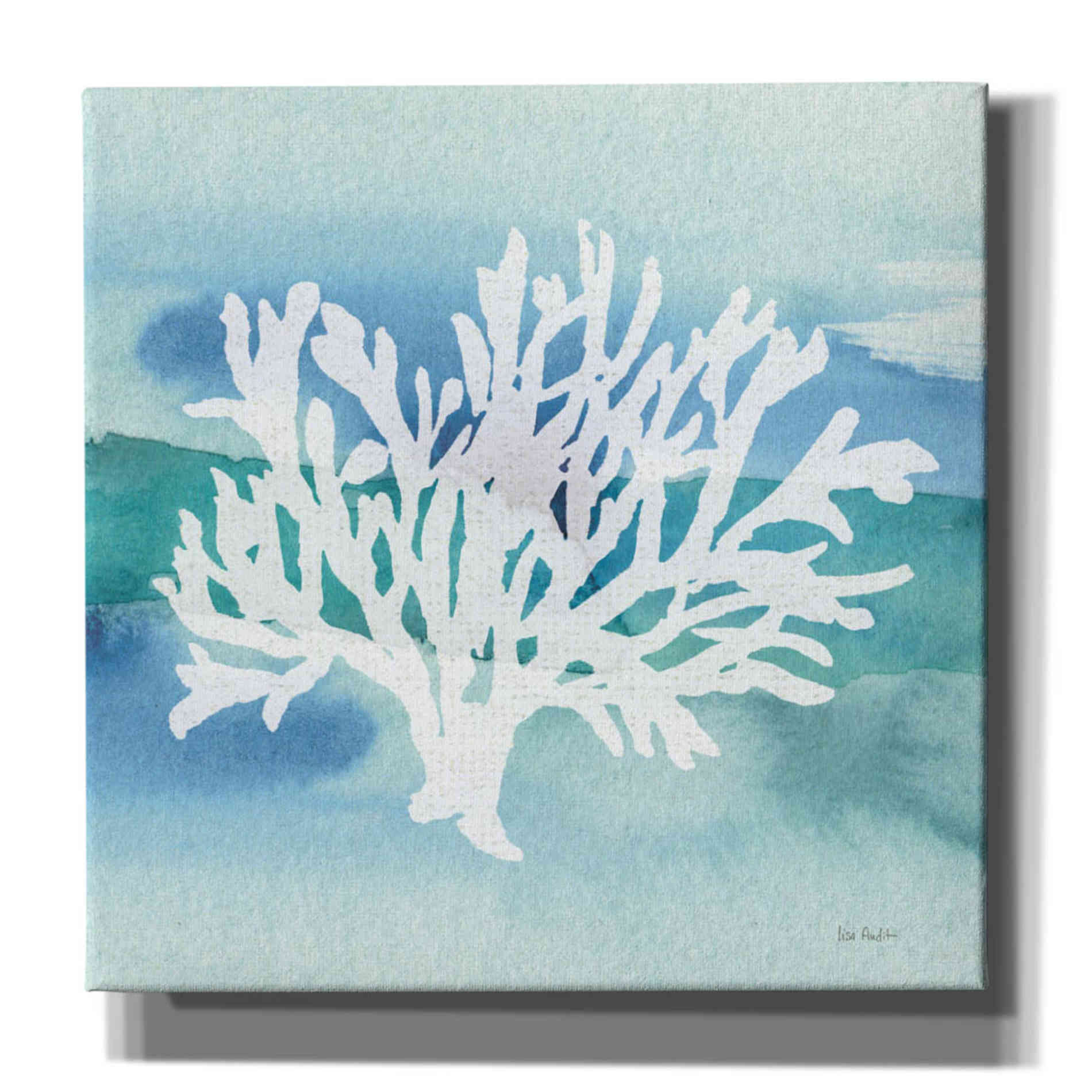 Epic Graffiti 'Sea Life Coral II' by Lisa Audit, Canvas Wall Art