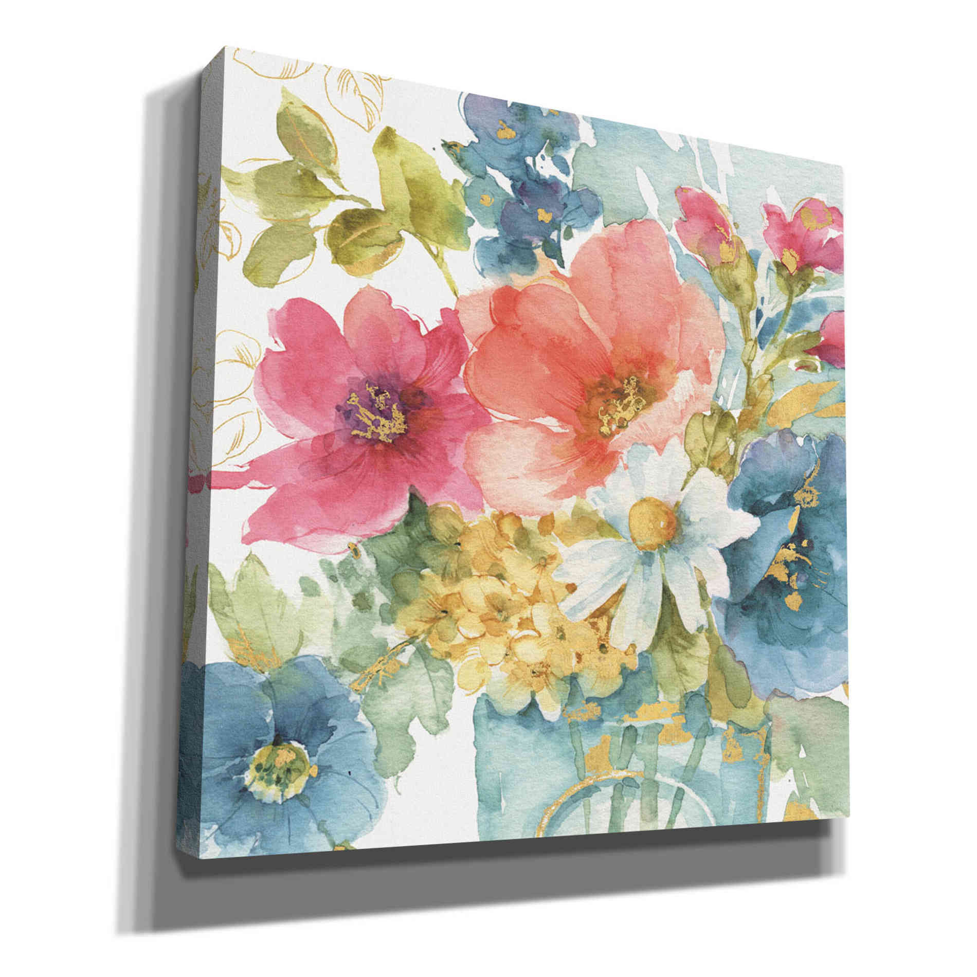 Epic Graffiti 'My Garden Bouquet II' by Lisa Audit, Canvas Wall Art