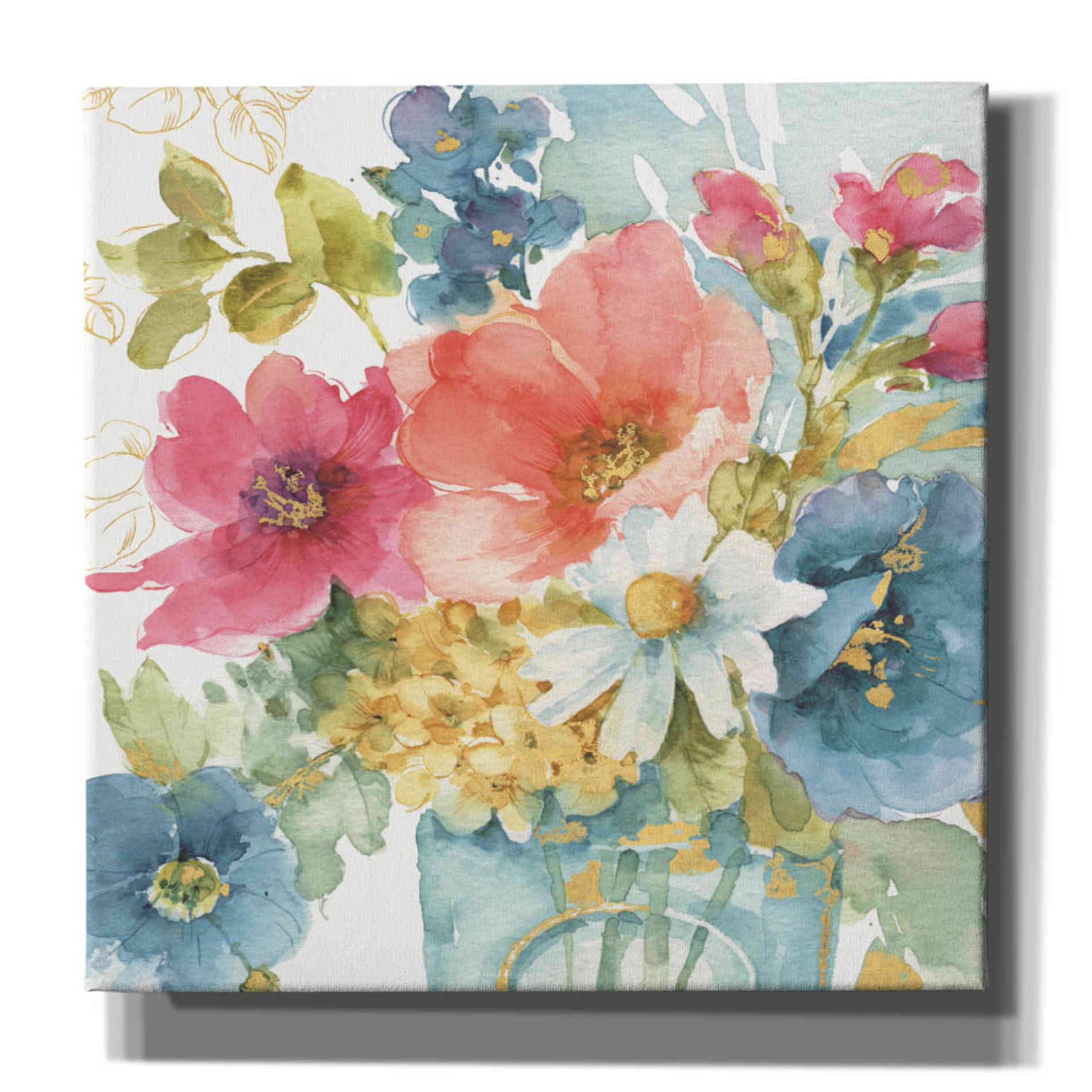 Epic Graffiti 'My Garden Bouquet II' by Lisa Audit, Canvas Wall Art