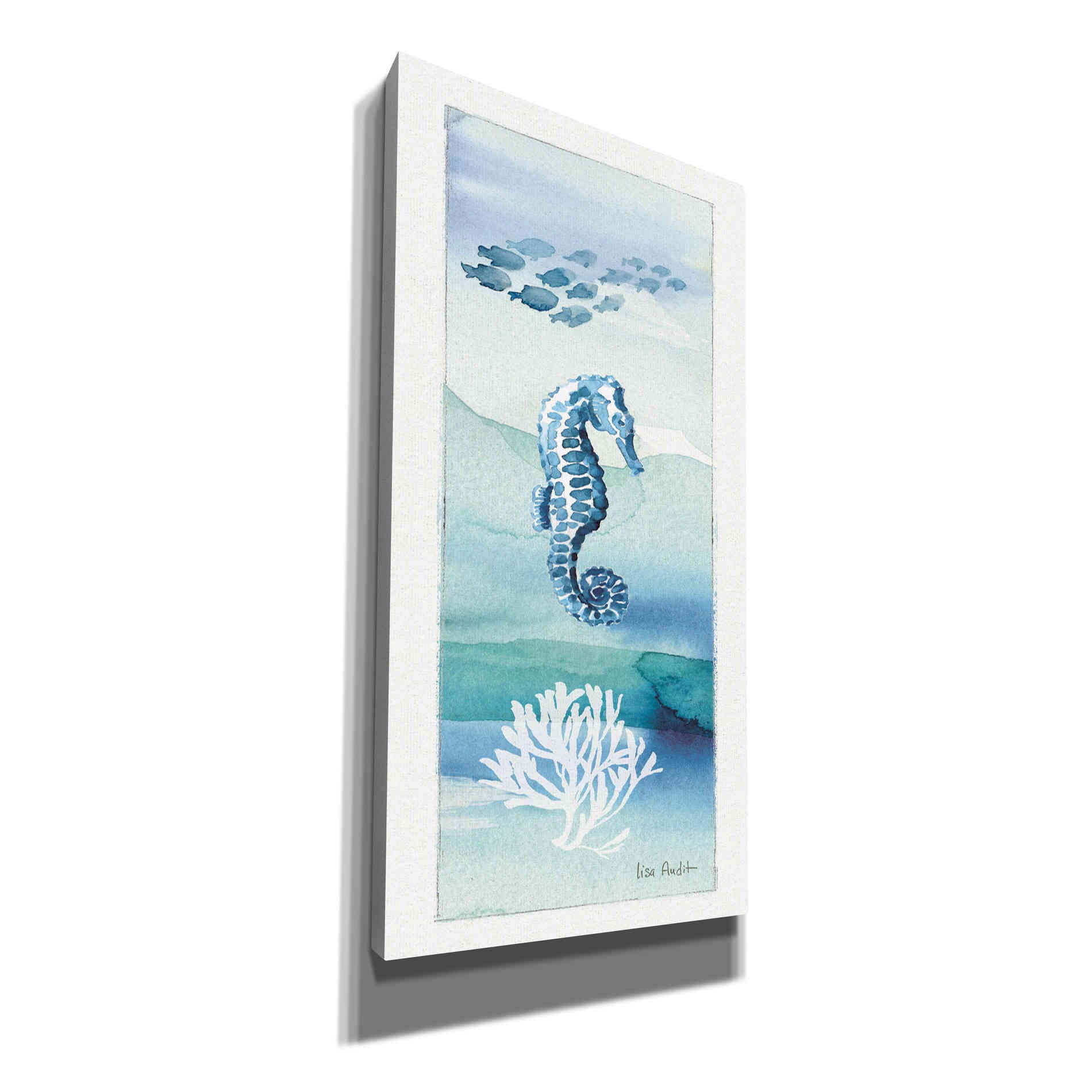 Epic Graffiti 'Sea Life VII' by Lisa Audit, Canvas Wall Art