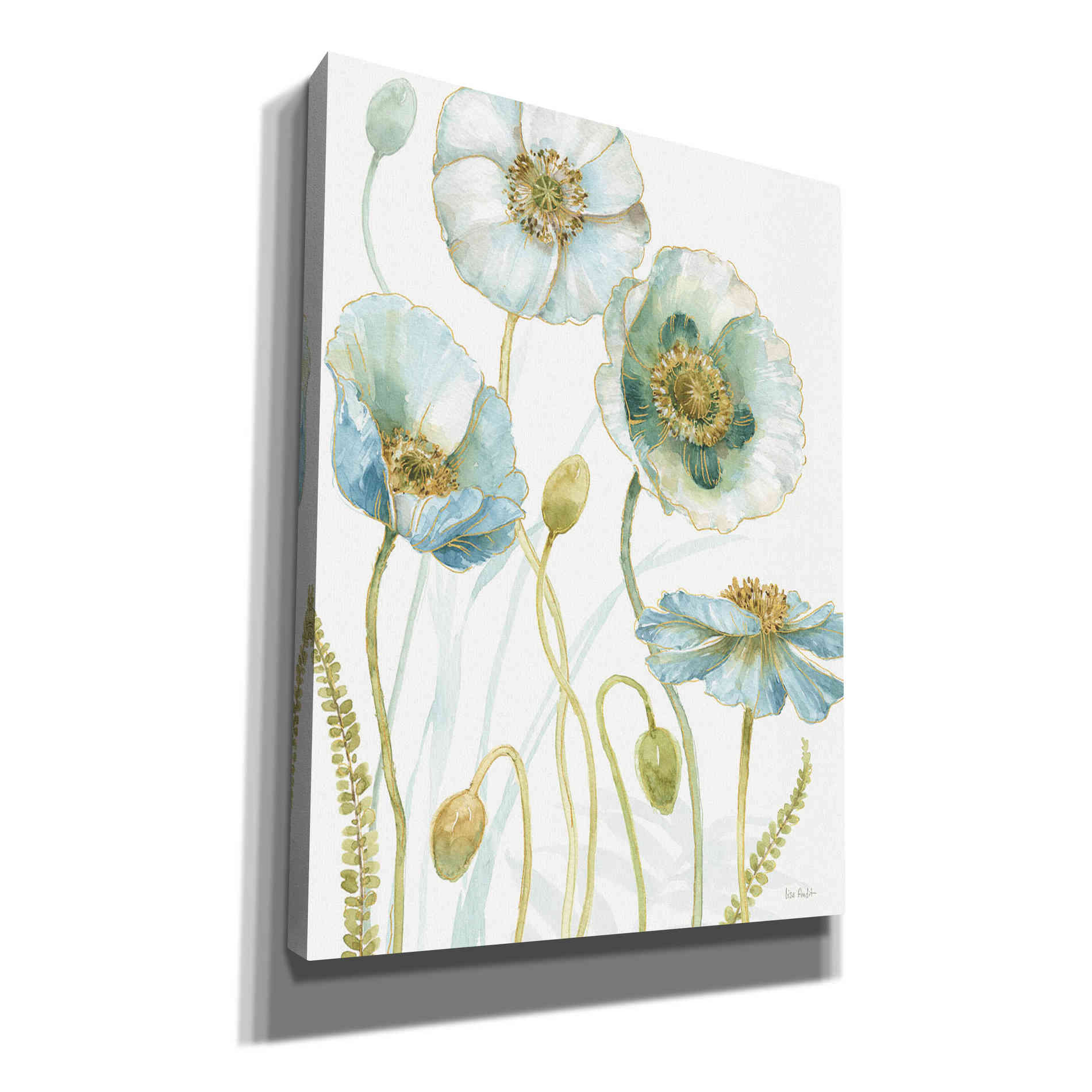 Epic Graffiti 'My Greenhouse Flowers VII' by Lisa Audit, Canvas Wall Art