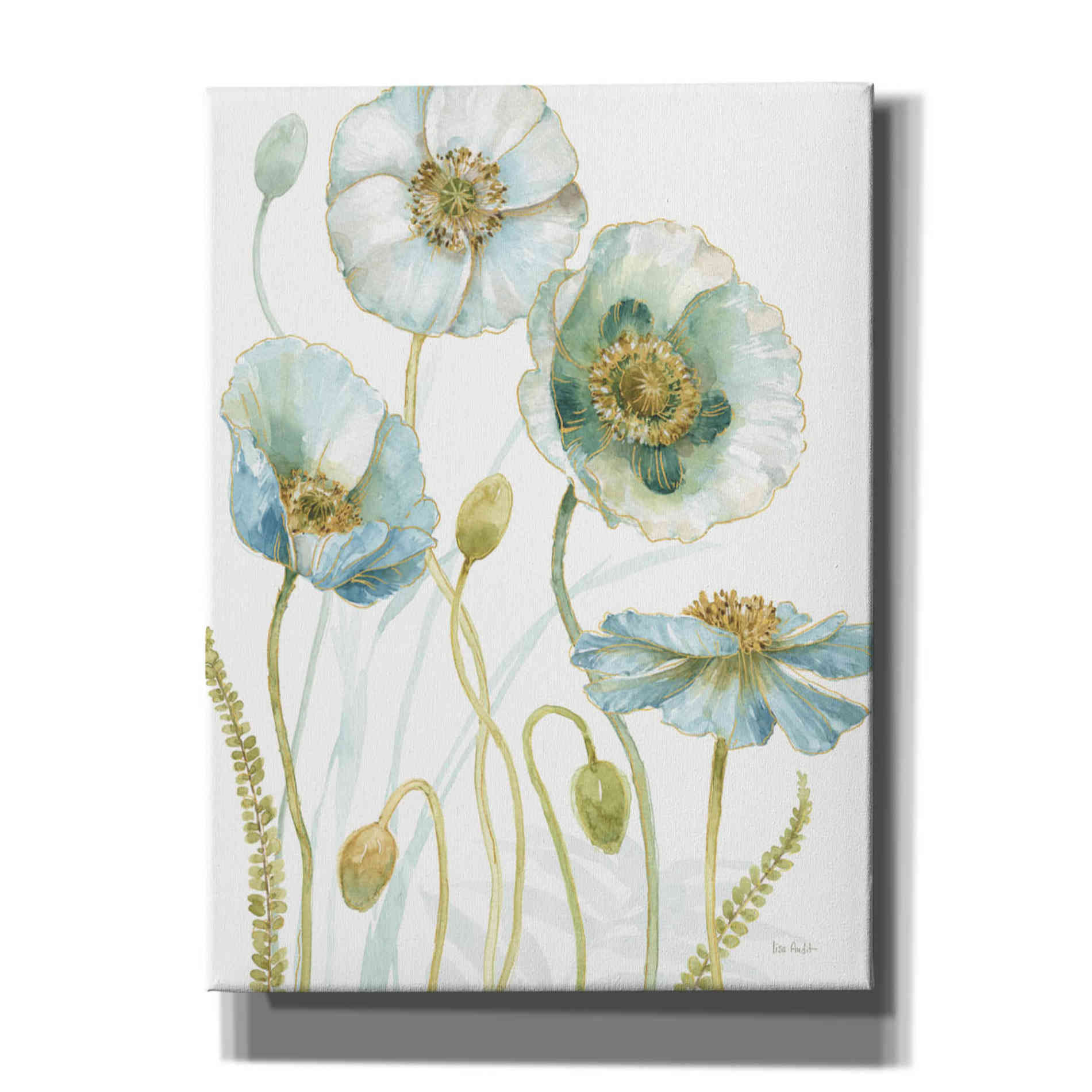 Epic Graffiti 'My Greenhouse Flowers VII' by Lisa Audit, Canvas Wall Art