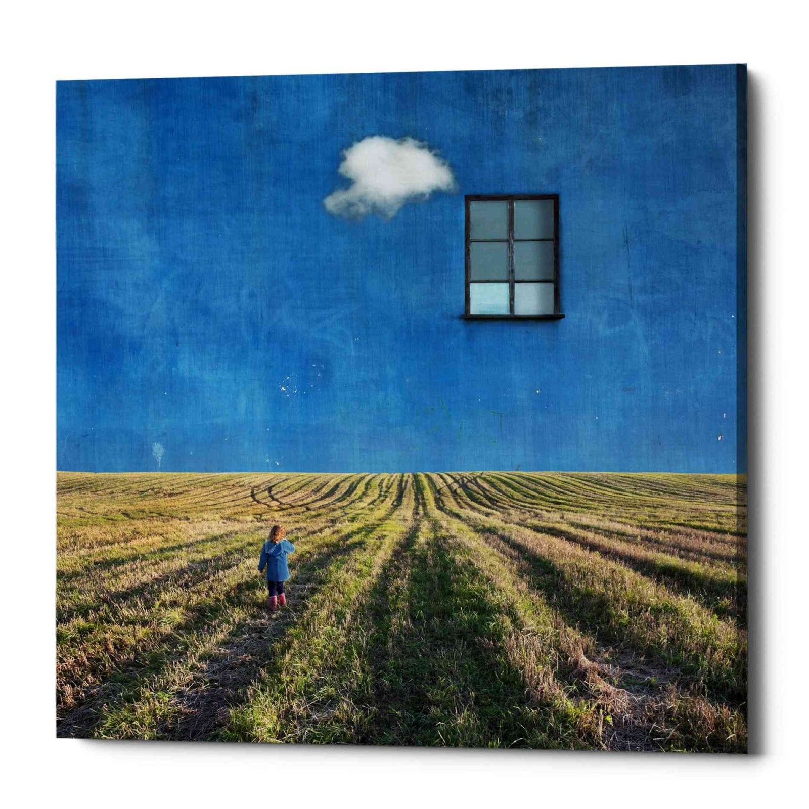 Epic Graffiti 'Big Blue' by Dariusz Klimczak, Canvas Wall Art