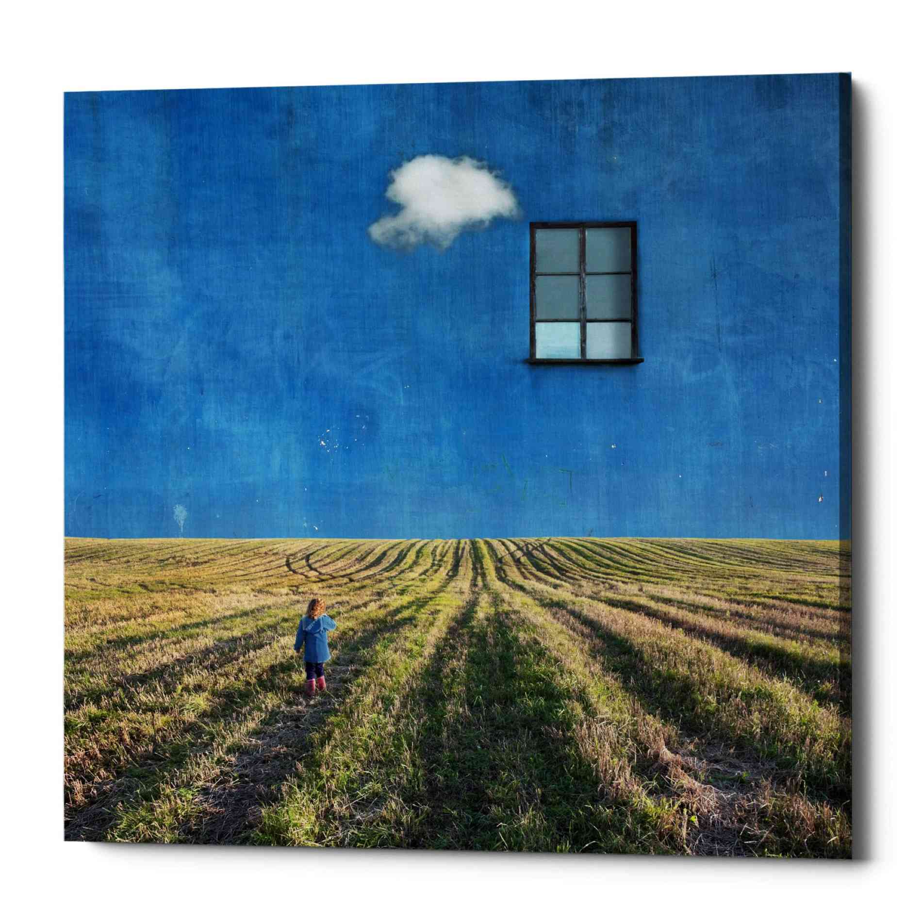 Epic Graffiti 'Big Blue' by Dariusz Klimczak, Canvas Wall Art