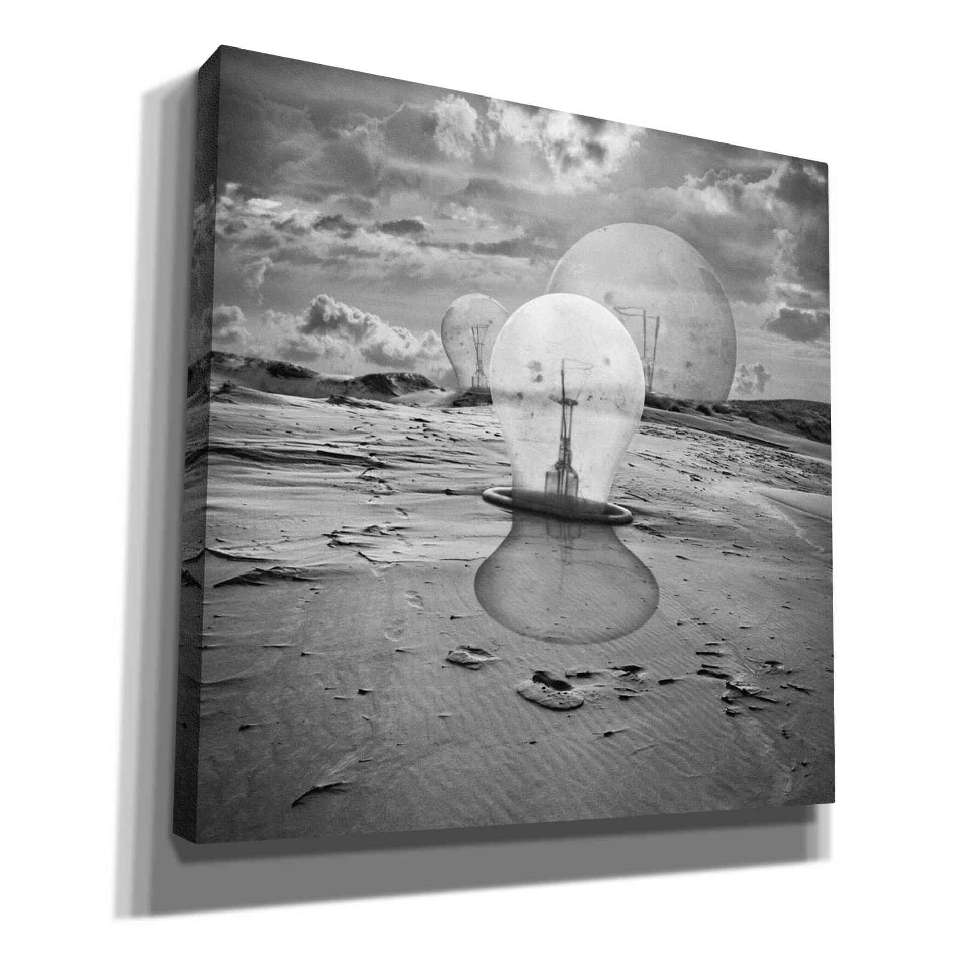 Epic Graffiti 'Bulbs' by Dariusz Klimczak, Canvas Wall Art