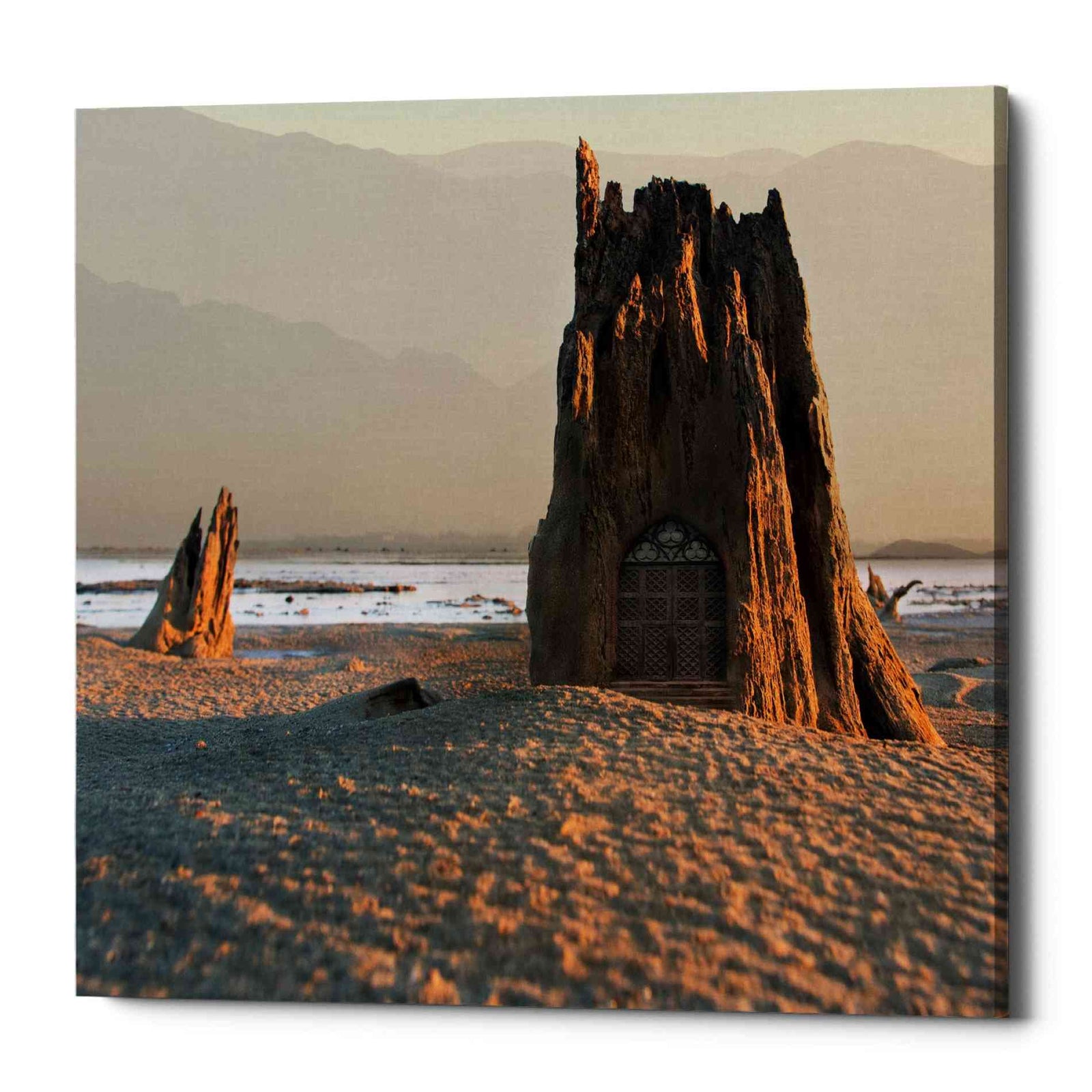 Epic Graffiti 'Chapel' by Dariusz Klimczak, Canvas Wall Art