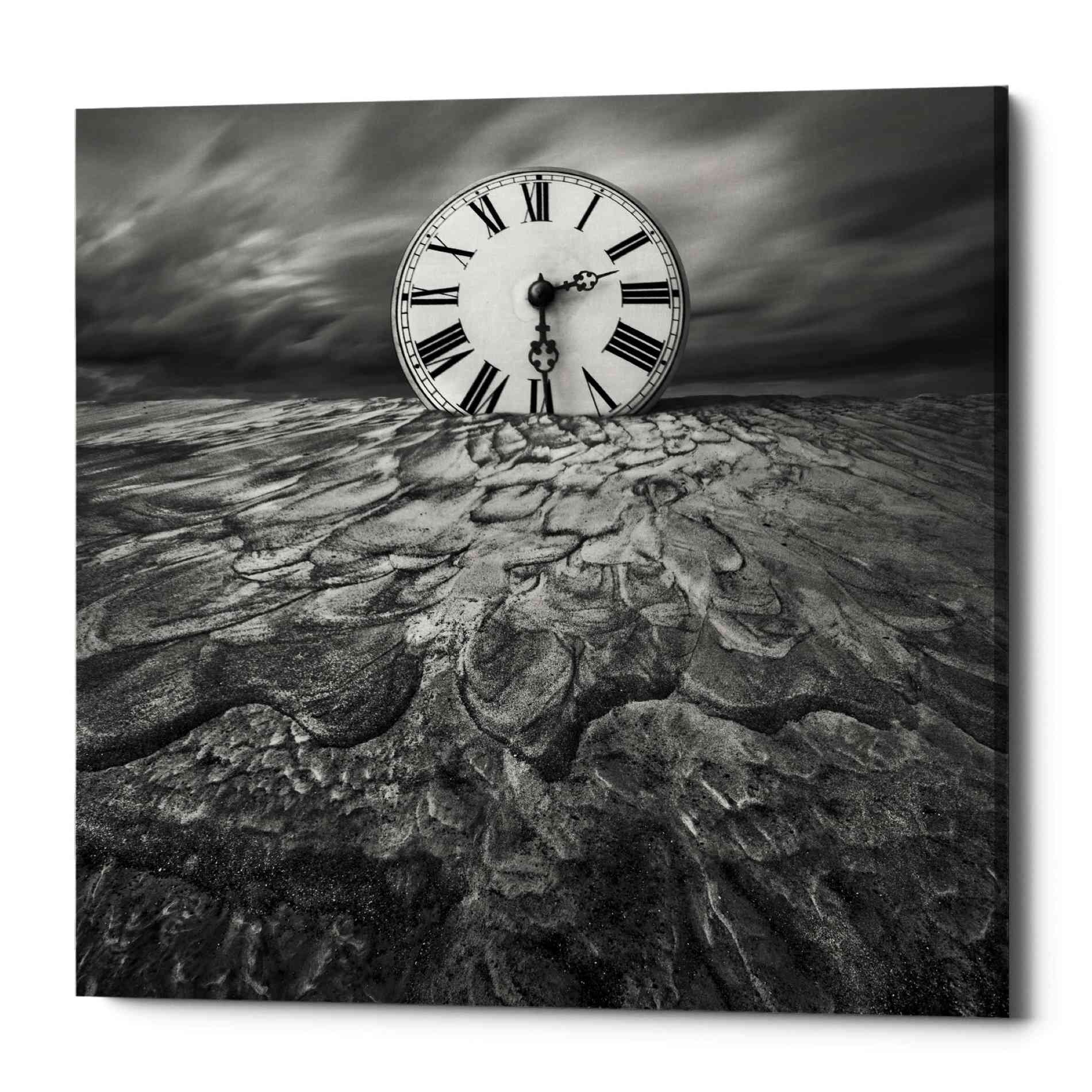 Epic Graffiti 'Clockwork' by Dariusz Klimczak, Canvas Wall Art