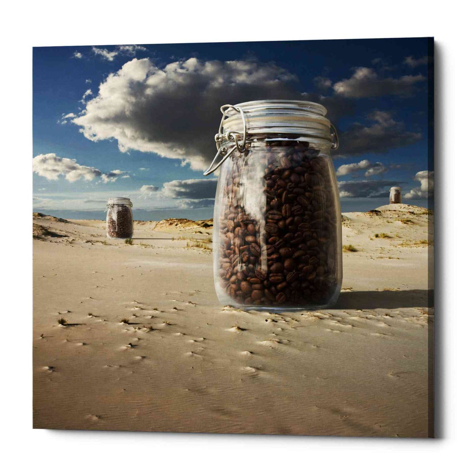 Epic Graffiti 'Coffee' by Dariusz Klimczak, Canvas Wall Art