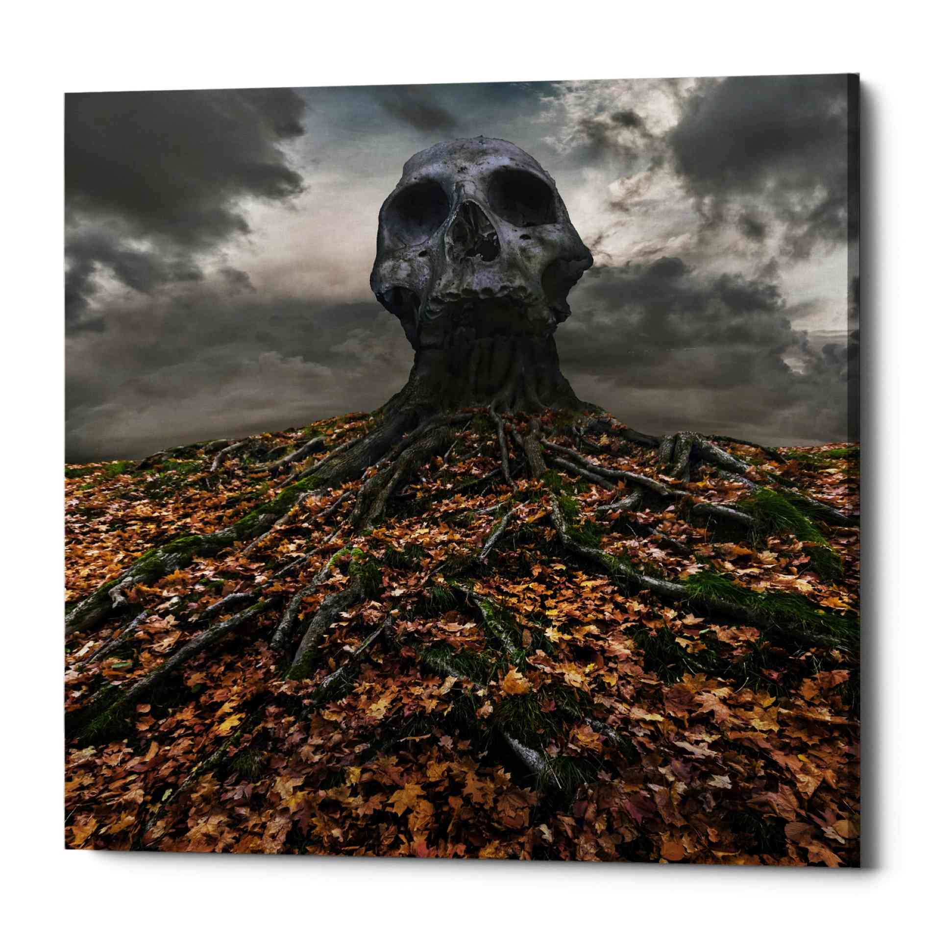 Epic Graffiti 'Czacha' by Dariusz Klimczak, Canvas Wall Art