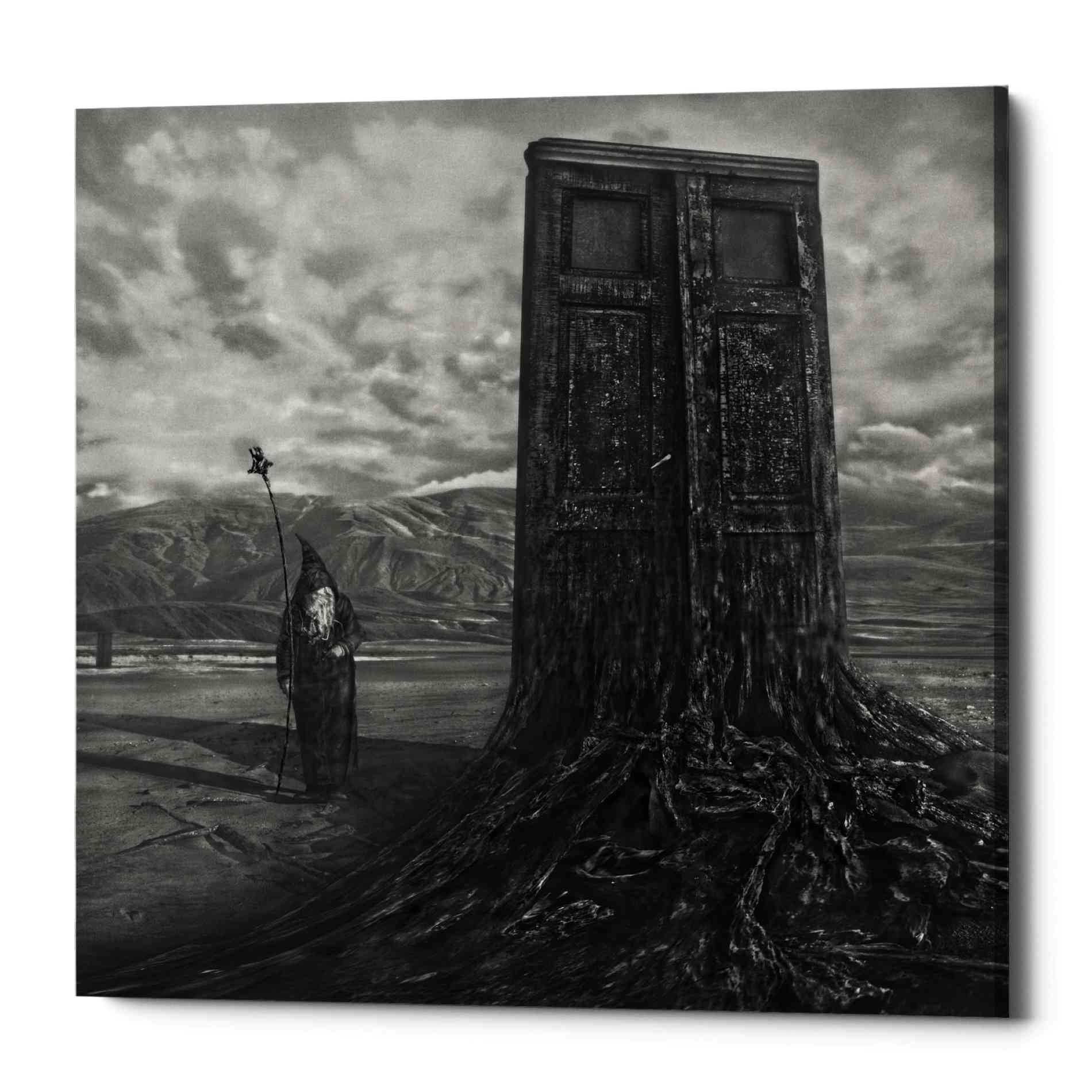 Epic Graffiti 'Doorway' by Dariusz Klimczak, Canvas Wall Art